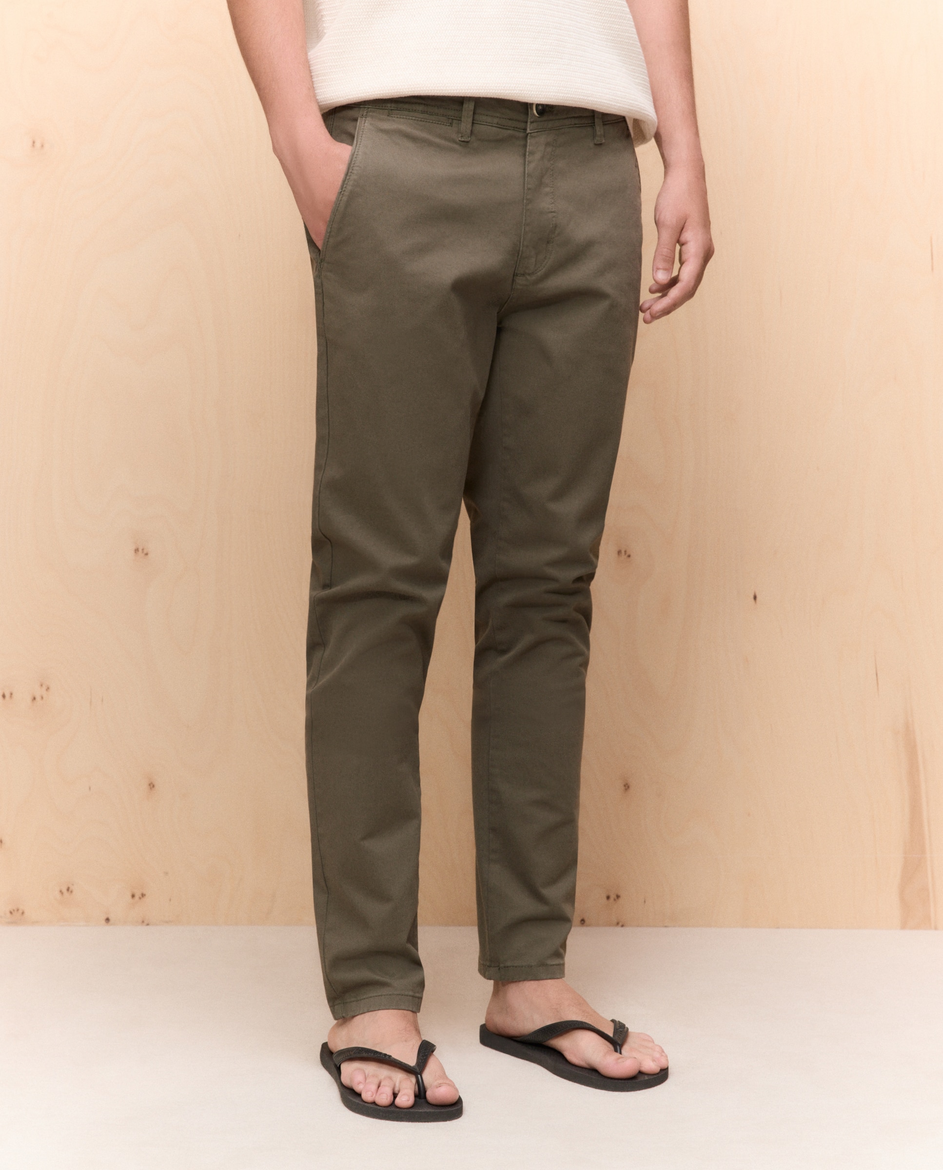 Imagen 2 de Chino de hombre skinny stretch - Easy Wear - 530 Verde oscuro 530 Verde oscuro