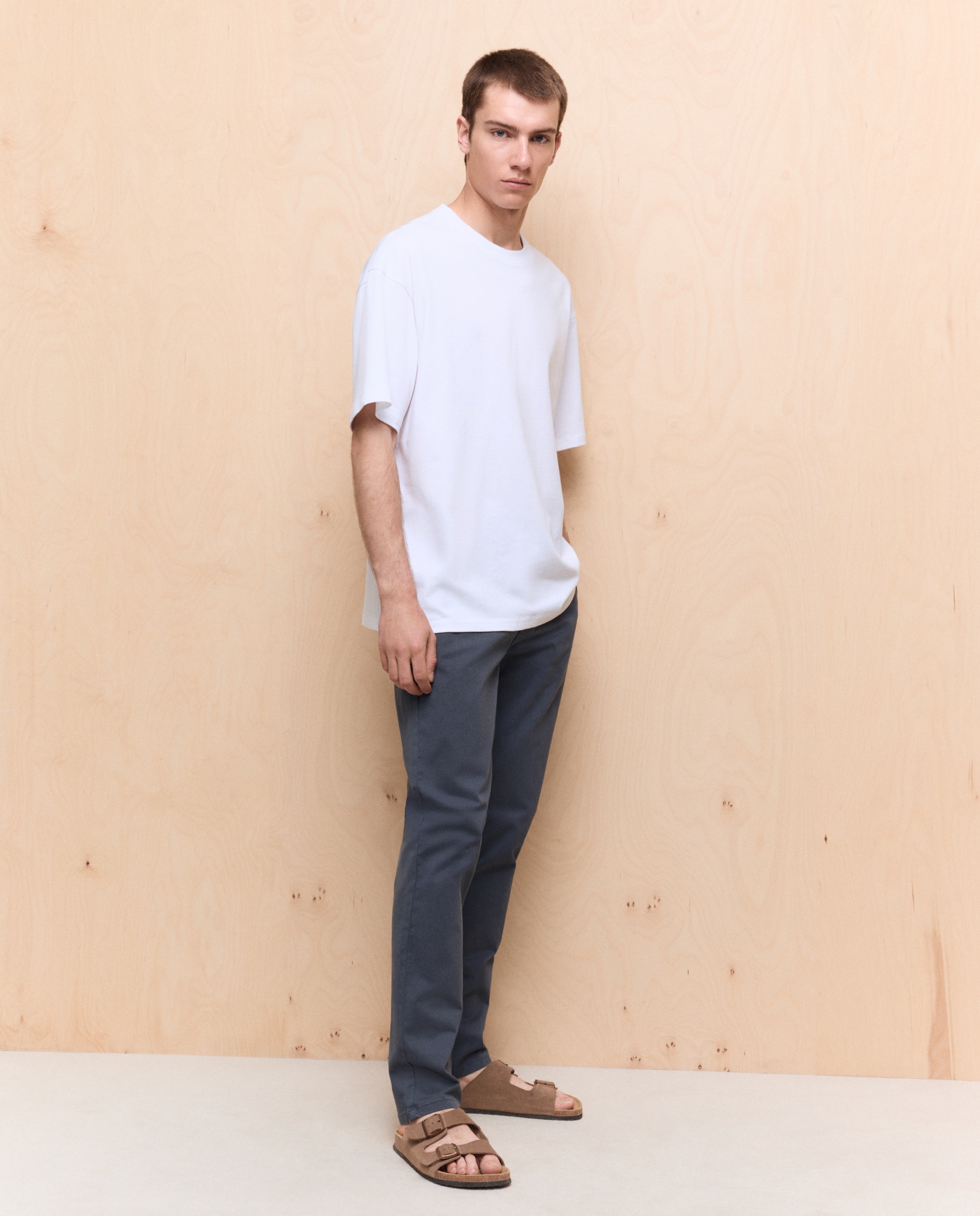 Imagen 1 de Chino de hombre skinny stretch - Easy Wear - Azul oscuro Azul oscuro