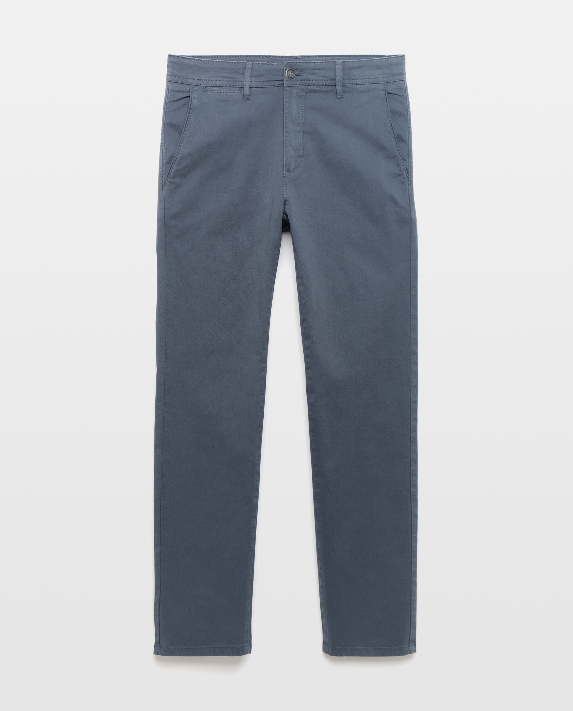 Imagen 4 de Chino de hombre skinny stretch - Easy Wear - Azul oscuro Azul oscuro