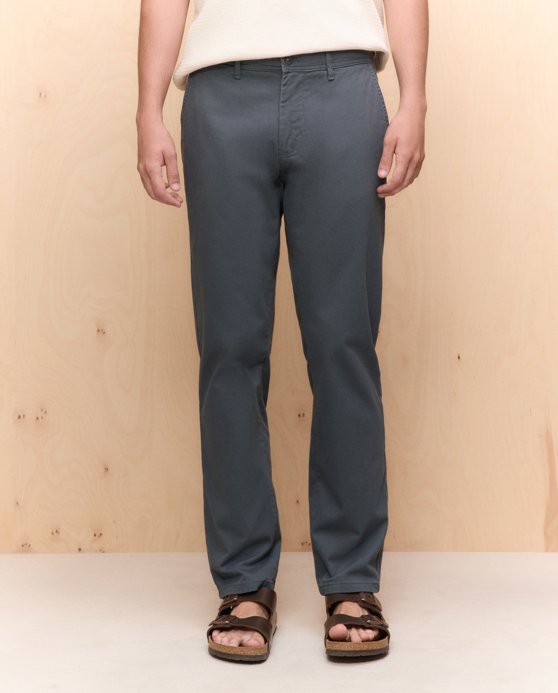 Imagen 2 de Chino de hombre straight stretch - Easy Wear - 830 Antracita 830 Antracita