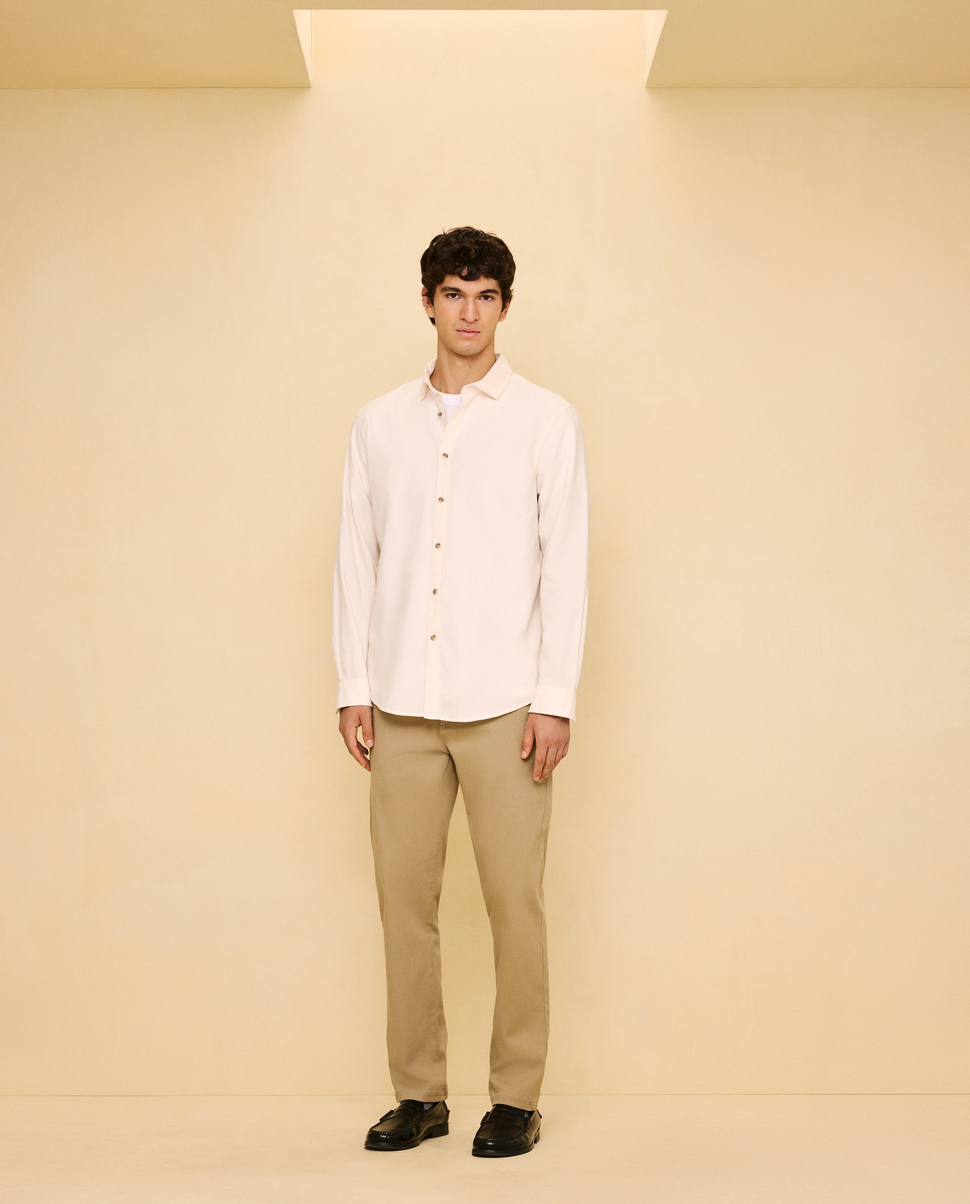 Chino cordón de hombre slim stretch - Easy Wear - 730 Camel 730 Camel-1