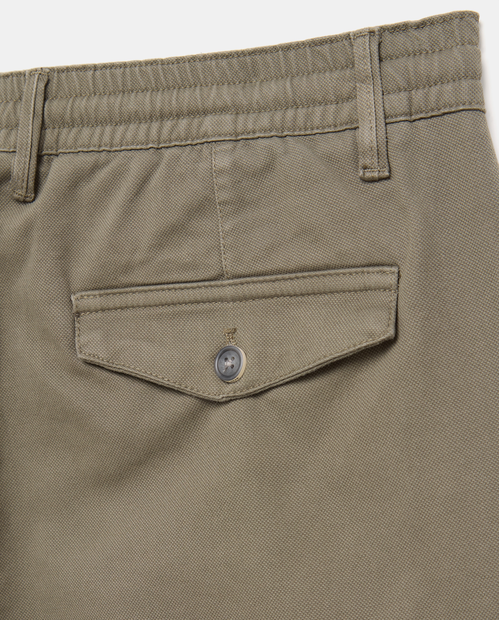 Pantalón de algodón multibolsillos cordón de hombre slim stretch - Easy Wear - 530 Verde oscuro 530 Verde oscuro-5