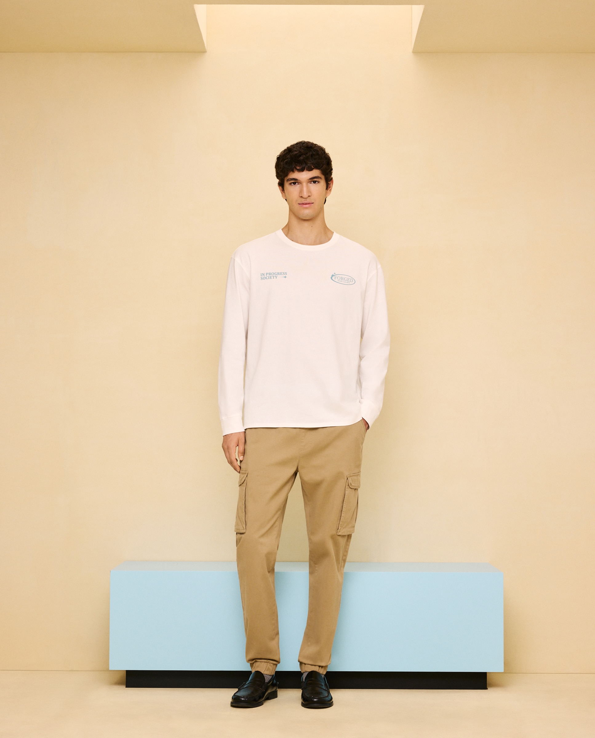 Imagen 1 de Pantalón jogger multibolsillos de hombre stretch - Easy Wear - 730 Camel 730 Camel