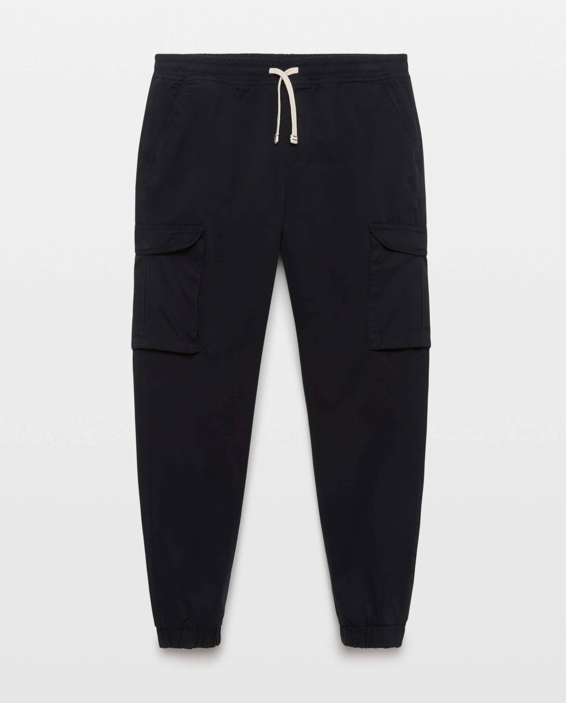 Joggers Multibolsos Stretch Preto-4