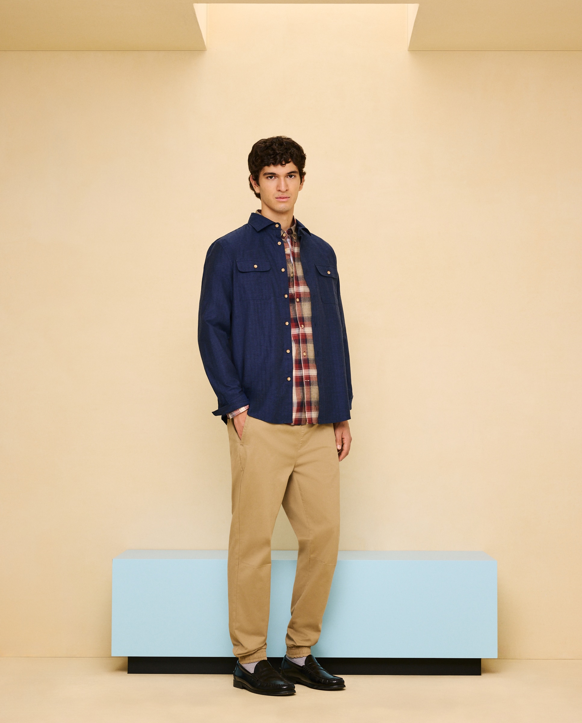 Imagen 1 de Pantalón jogger de hombre stretch - Easy Wear - 730 Camel 730 Camel