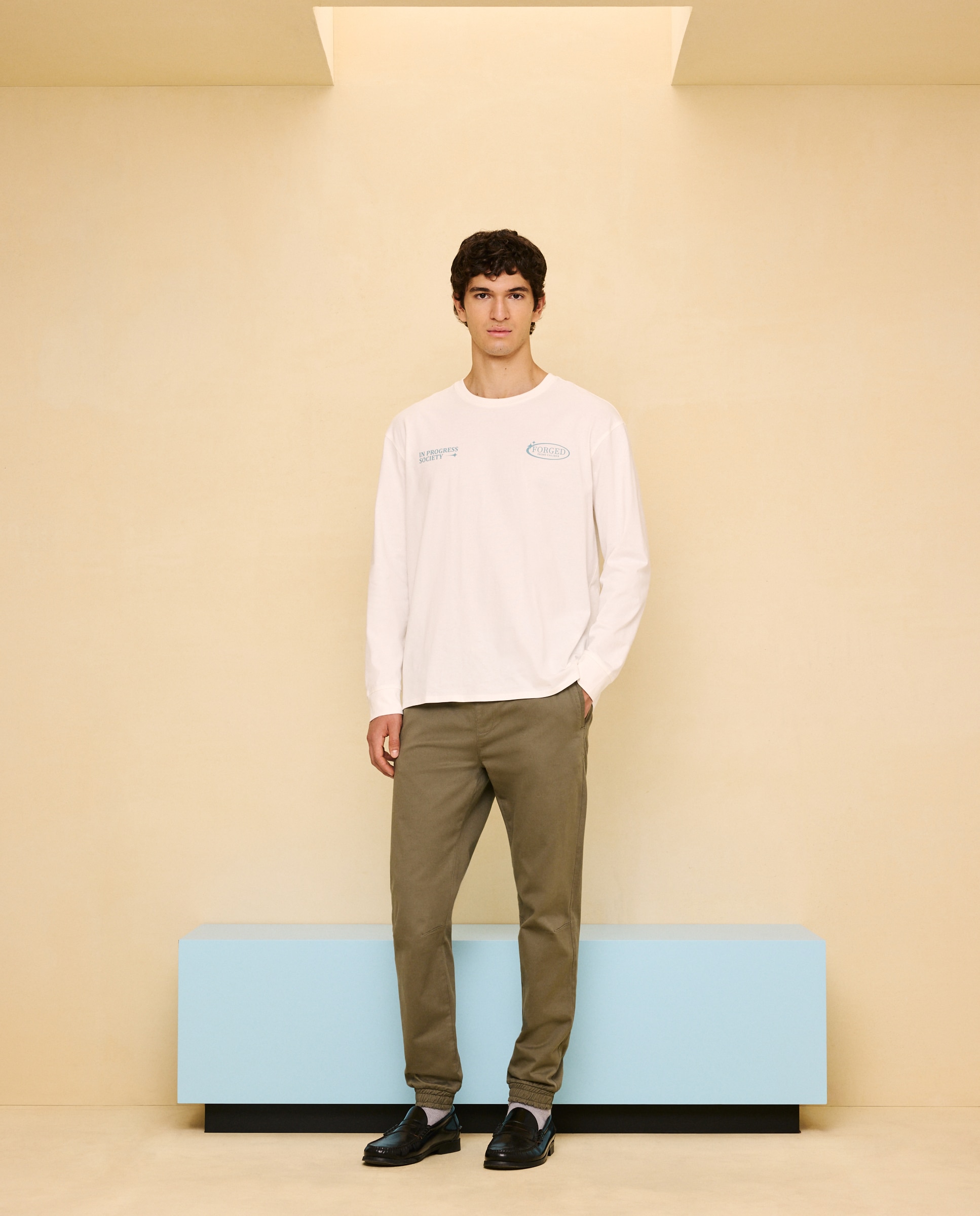 Imagen 1 de Pantalón jogger de hombre stretch - Easy Wear - 520 Kaki 520 Kaki