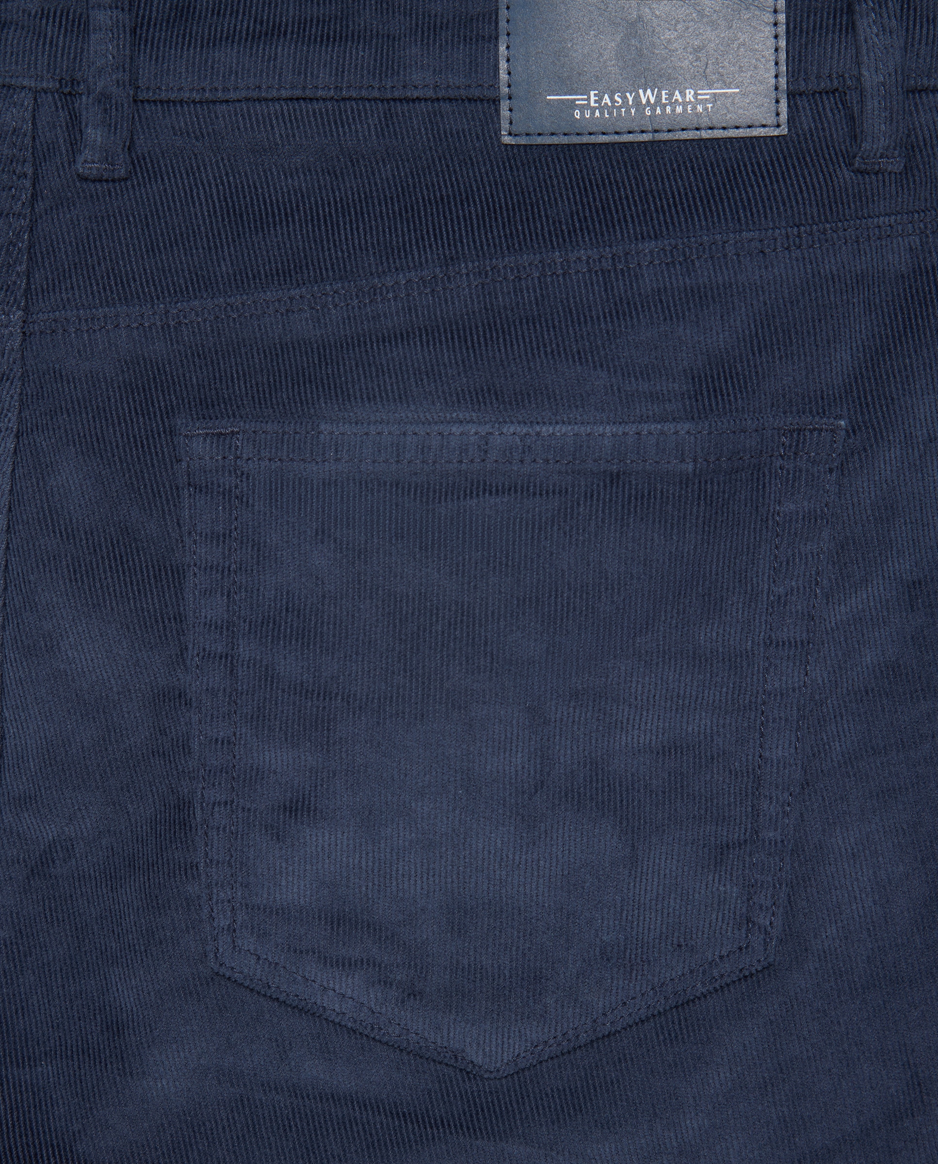 Pantalón pana stretch cinco bolsillos slim de hombre - Easy Wear - 400 Azul 400 Azul-5