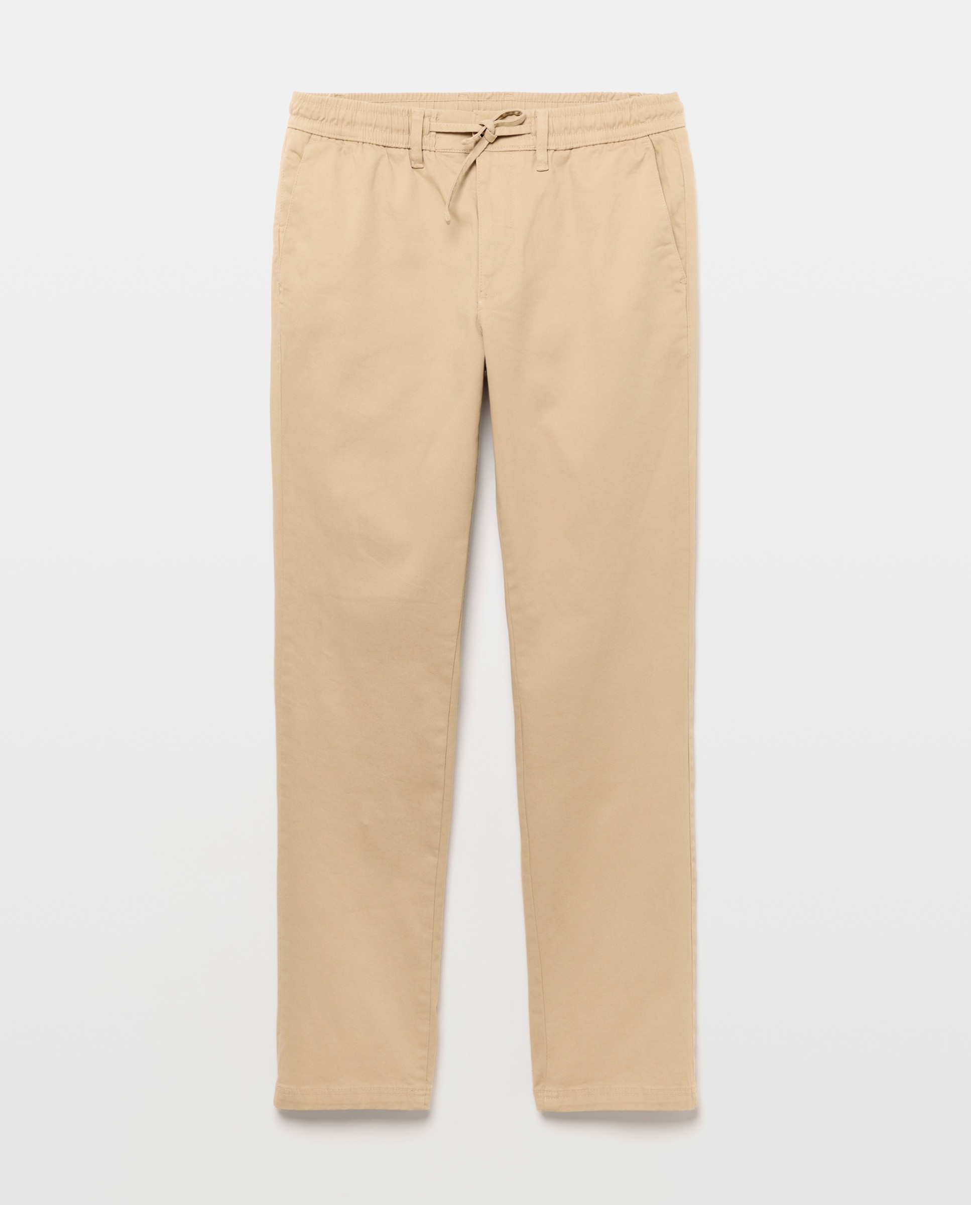 Chino cordón de hombre straight stretch tinte en prenda - Easy Wear - 730 Camel 730 Camel-4