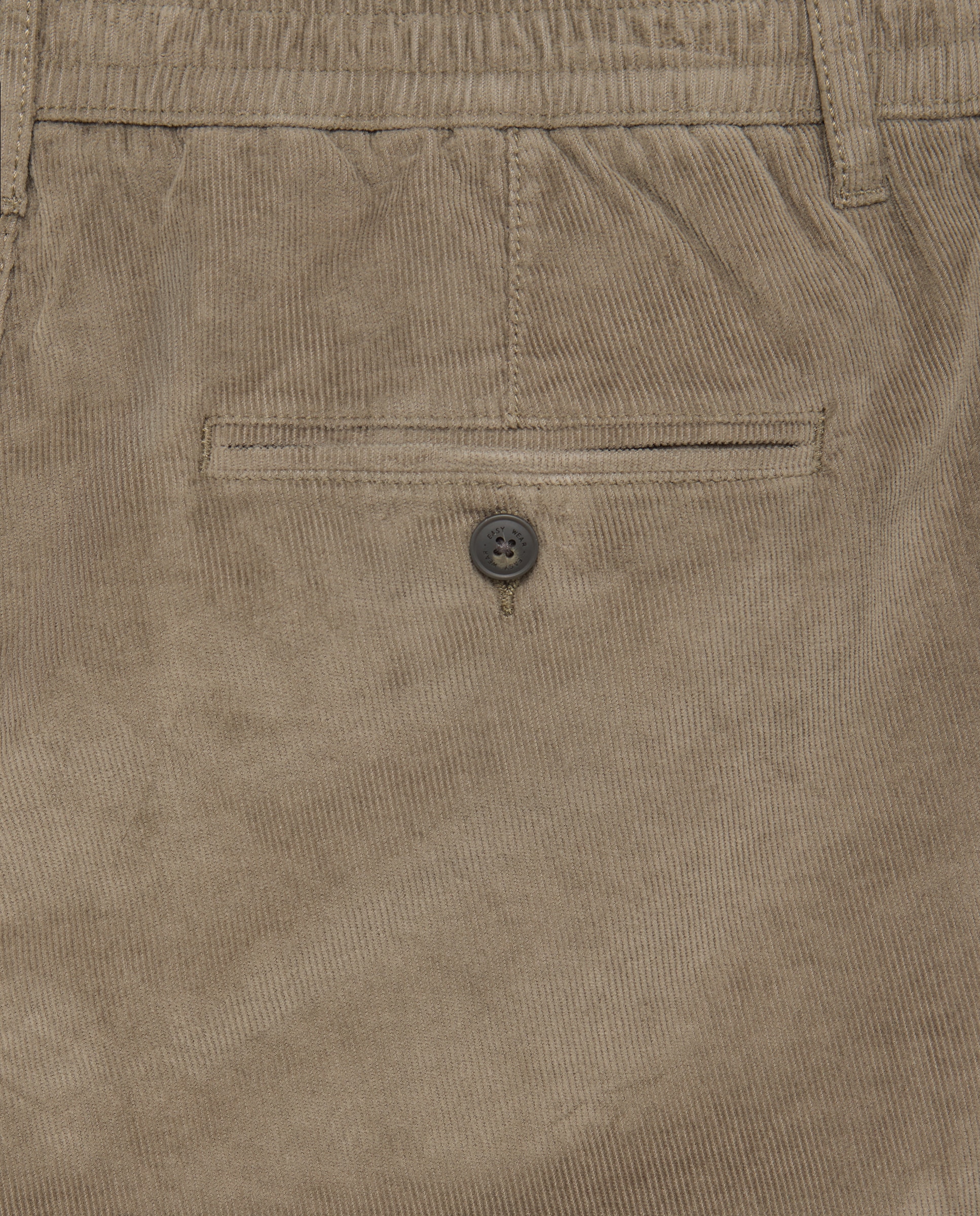Calças Chino Slim de Bombazina Stretch com Elásticos 520 Caqui-2