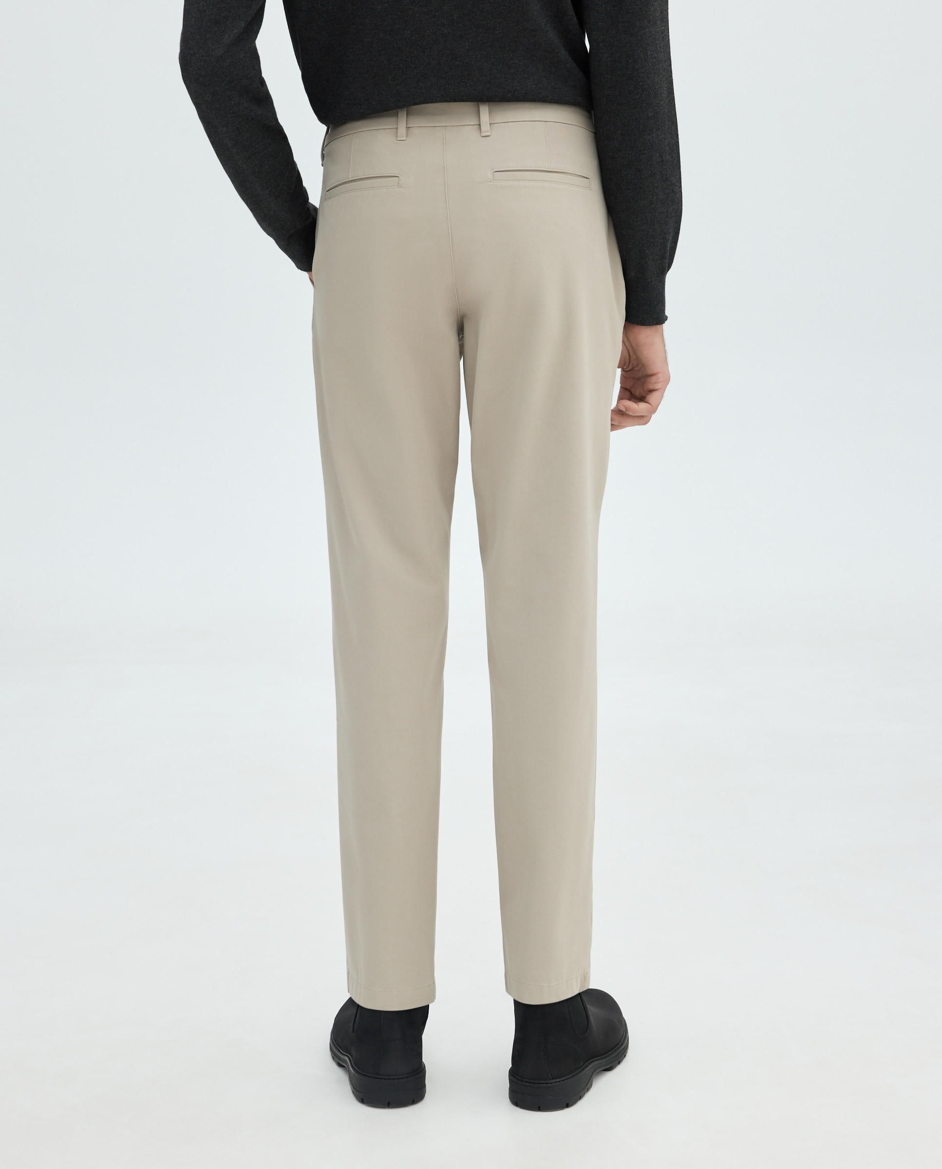 Chino de hombre slim bi-stretch - Easy Wear - Beige Beige-3