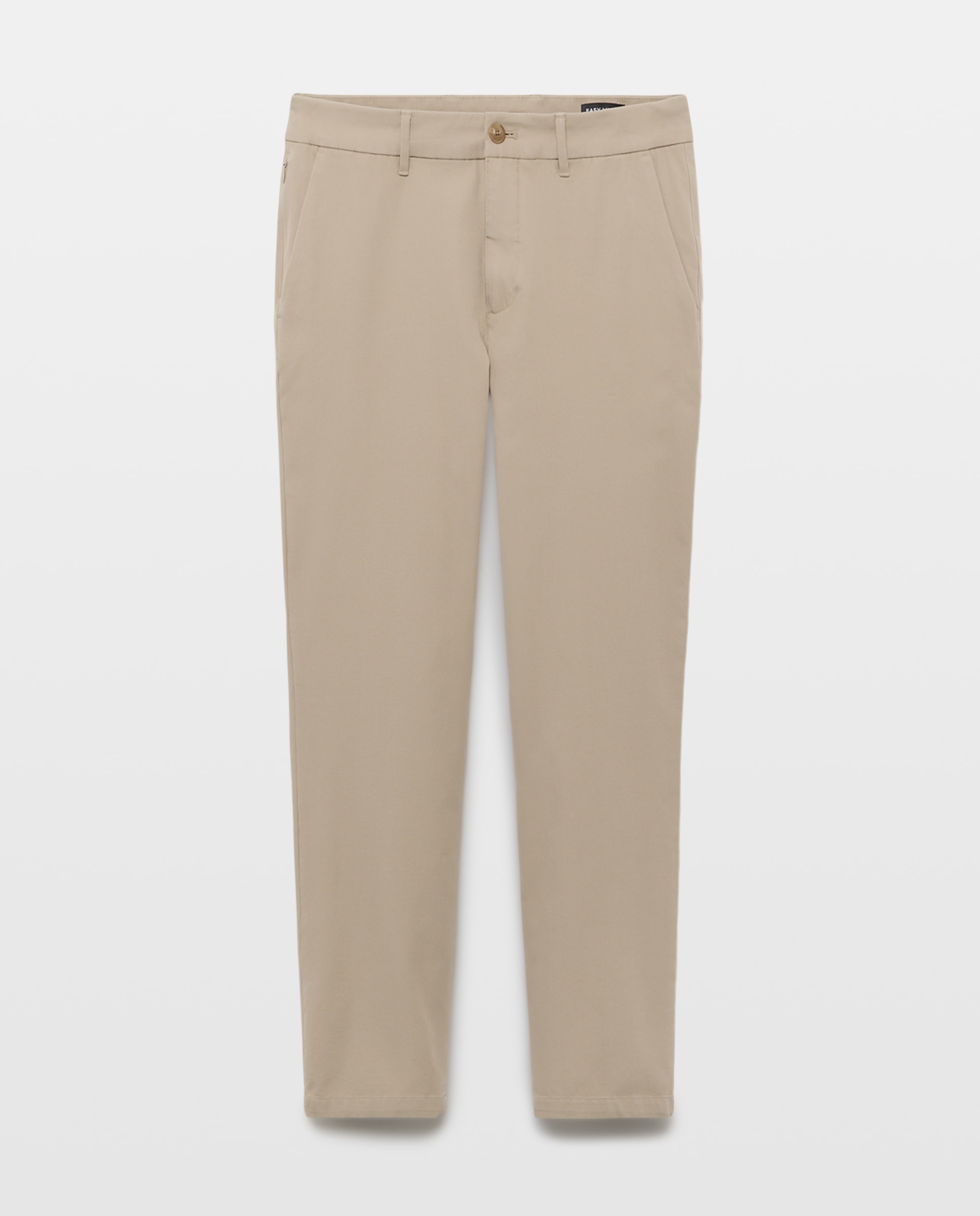 Chino de hombre slim bi-stretch - Easy Wear - Beige Beige-4