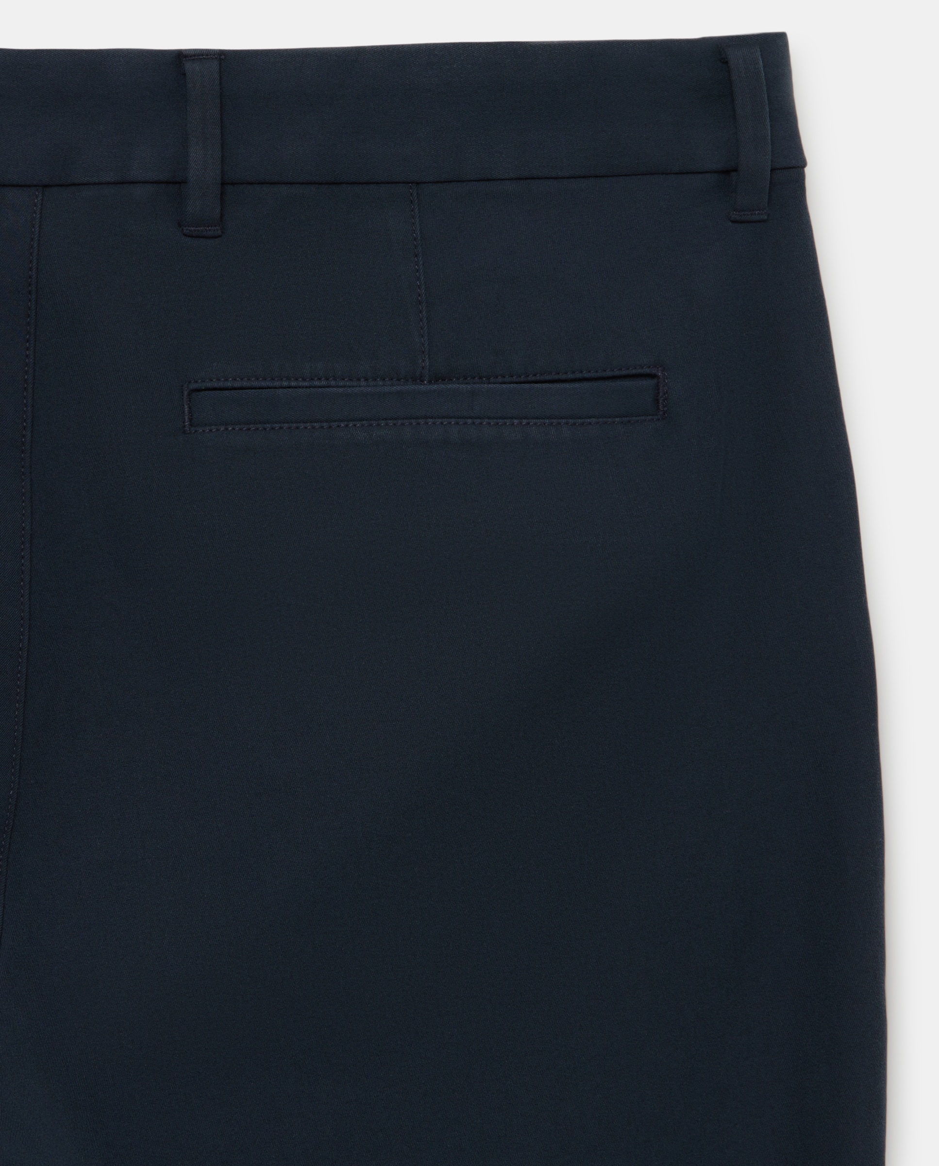 Chino de hombre slim bi-stretch - Easy Wear - Azul marino Azul marino-5