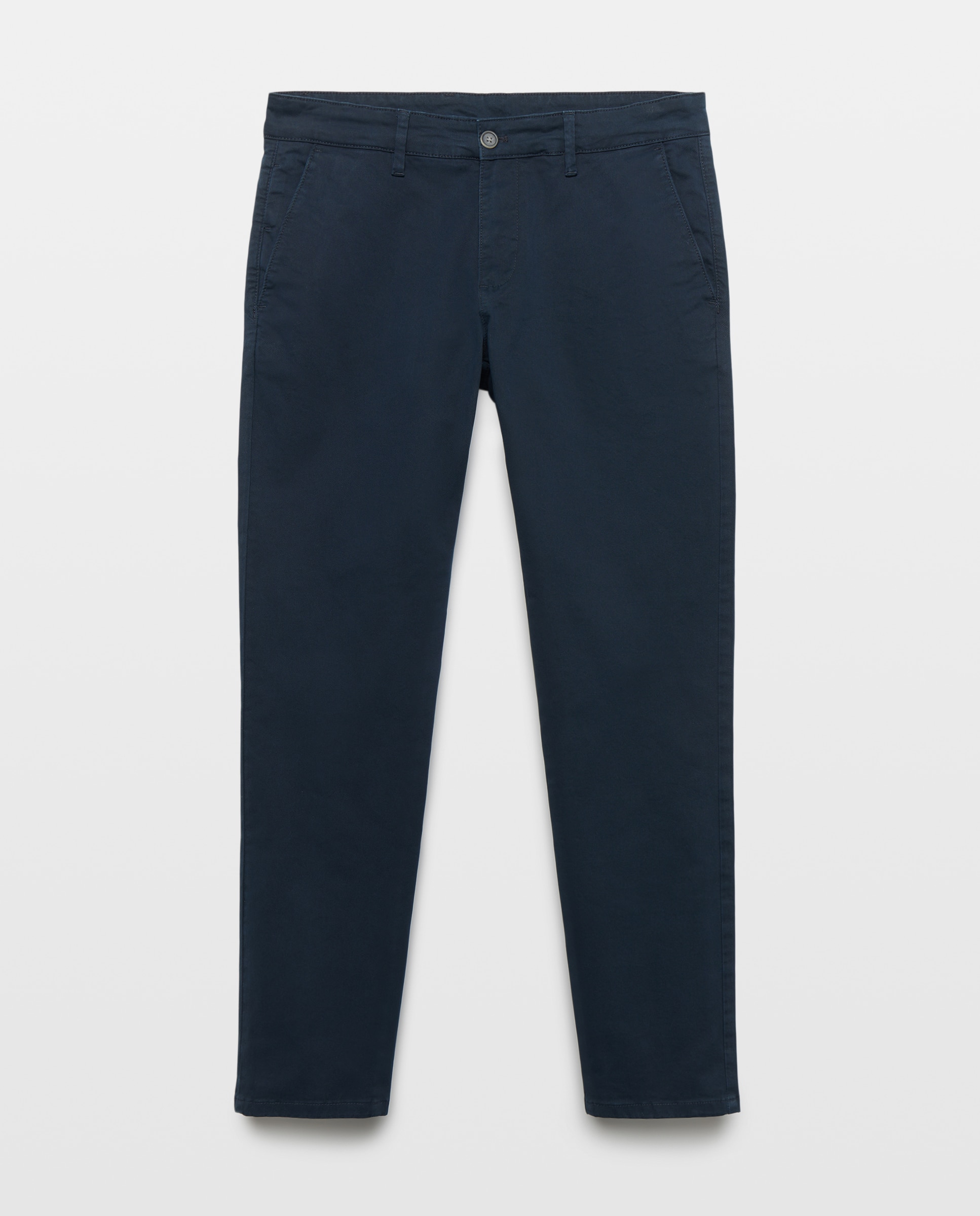 Chino de hombre stretch slim - Easy Wear - Azul marino Azul marino-1