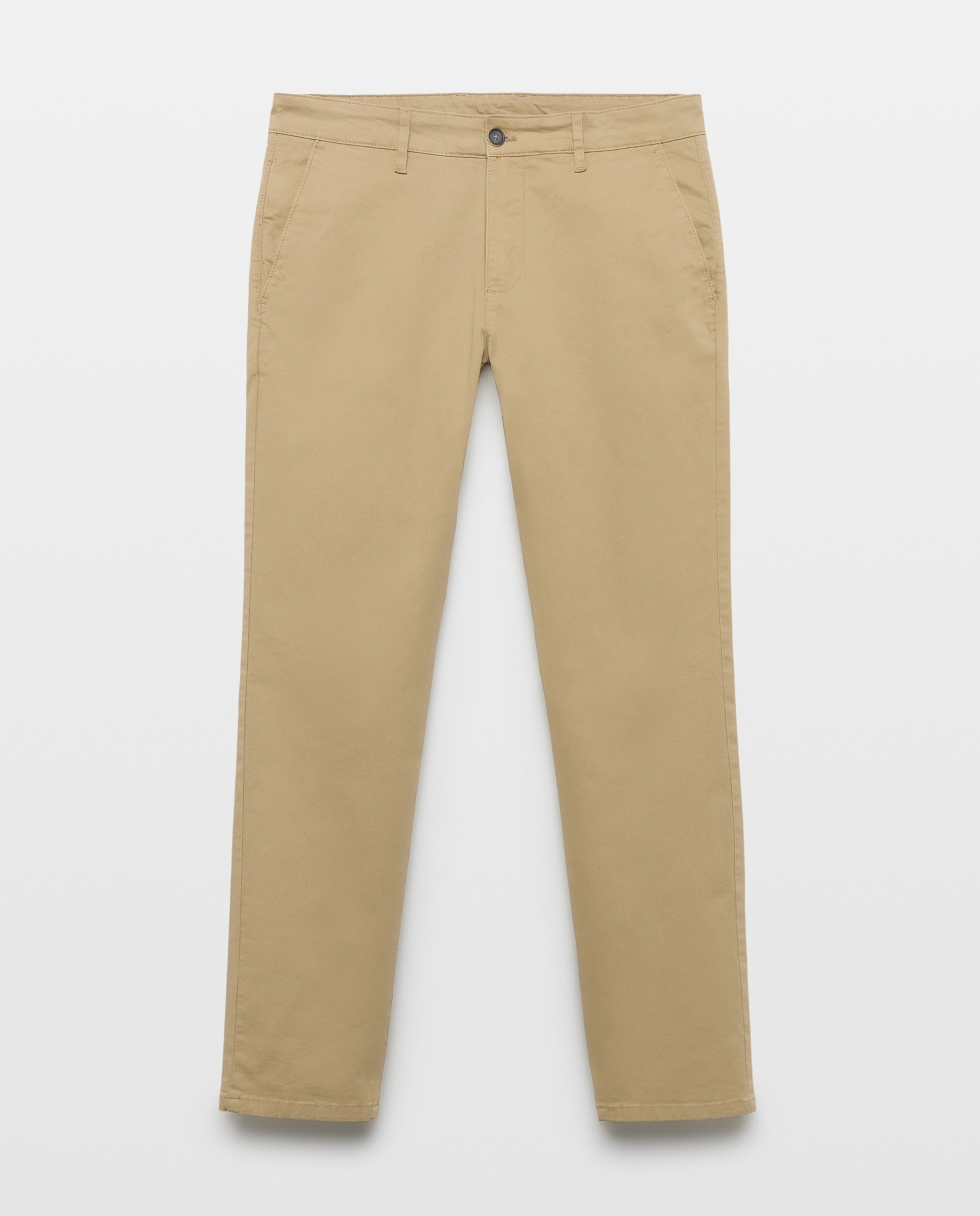 Chino de hombre stretch slim - Easy Wear - Tostado Tostado-1