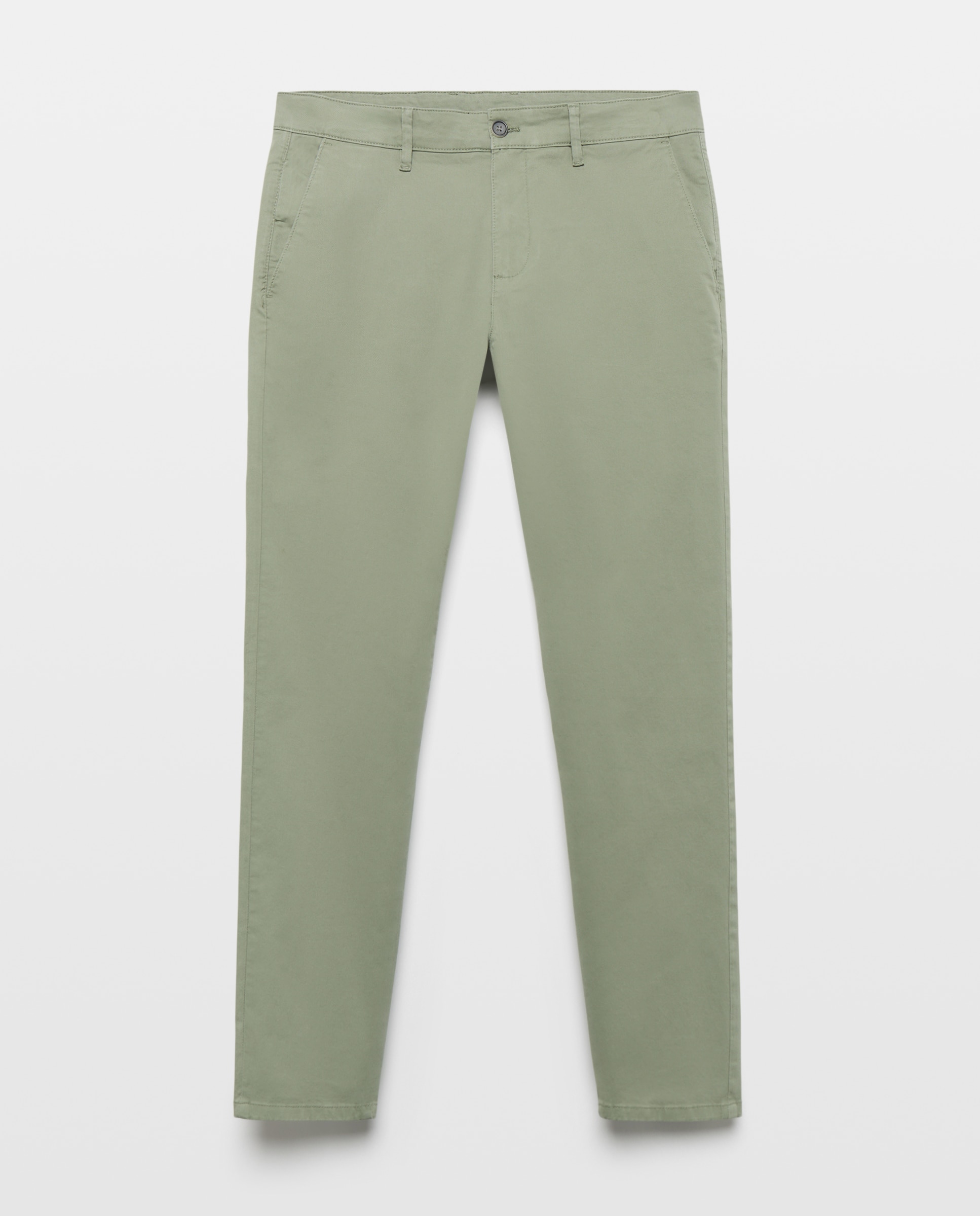 Chino de hombre stretch slim - Easy Wear - Verde Verde-1