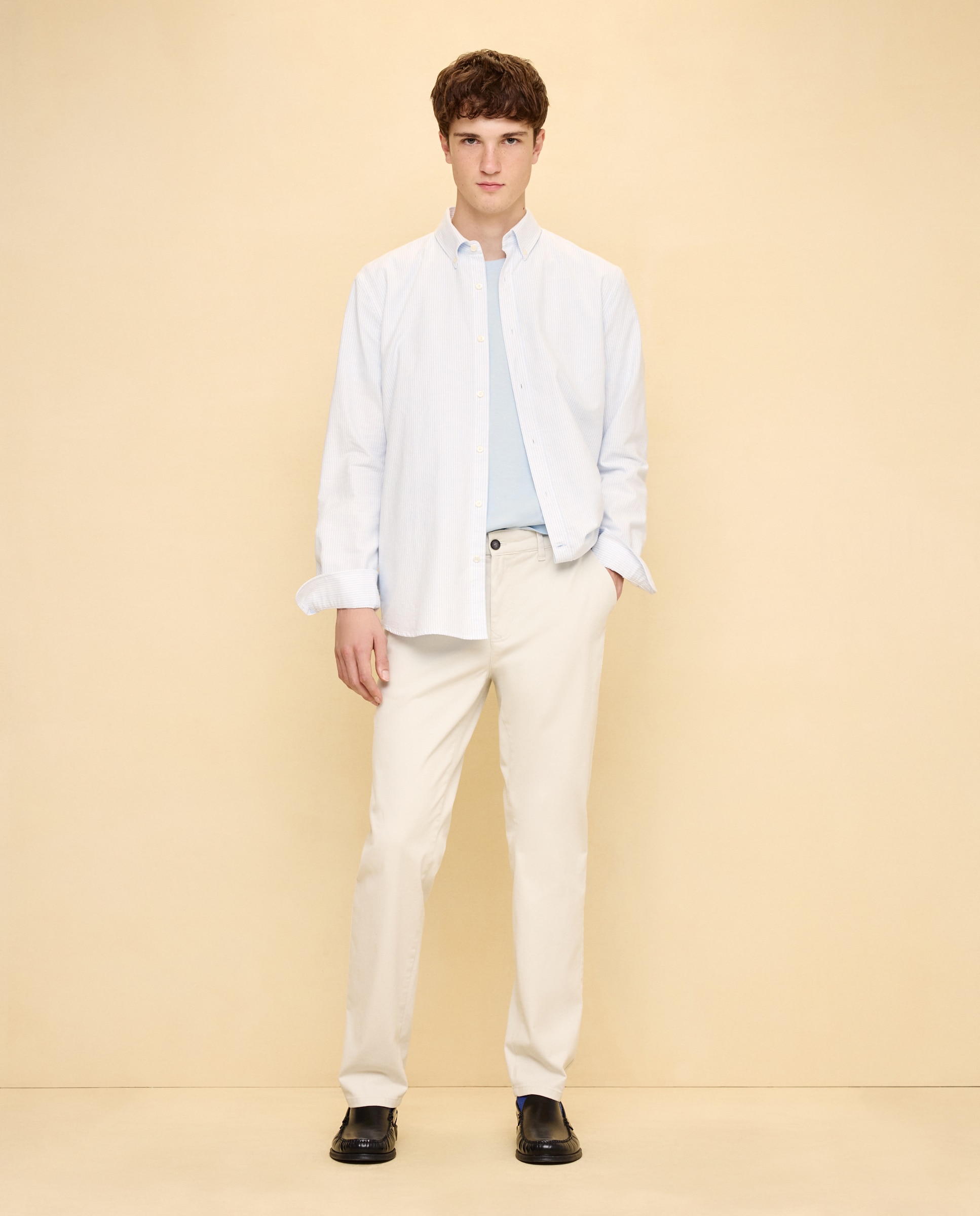 Imagen 1 de Chino de hombre stretch straight - Easy Wear - Hielo Hielo