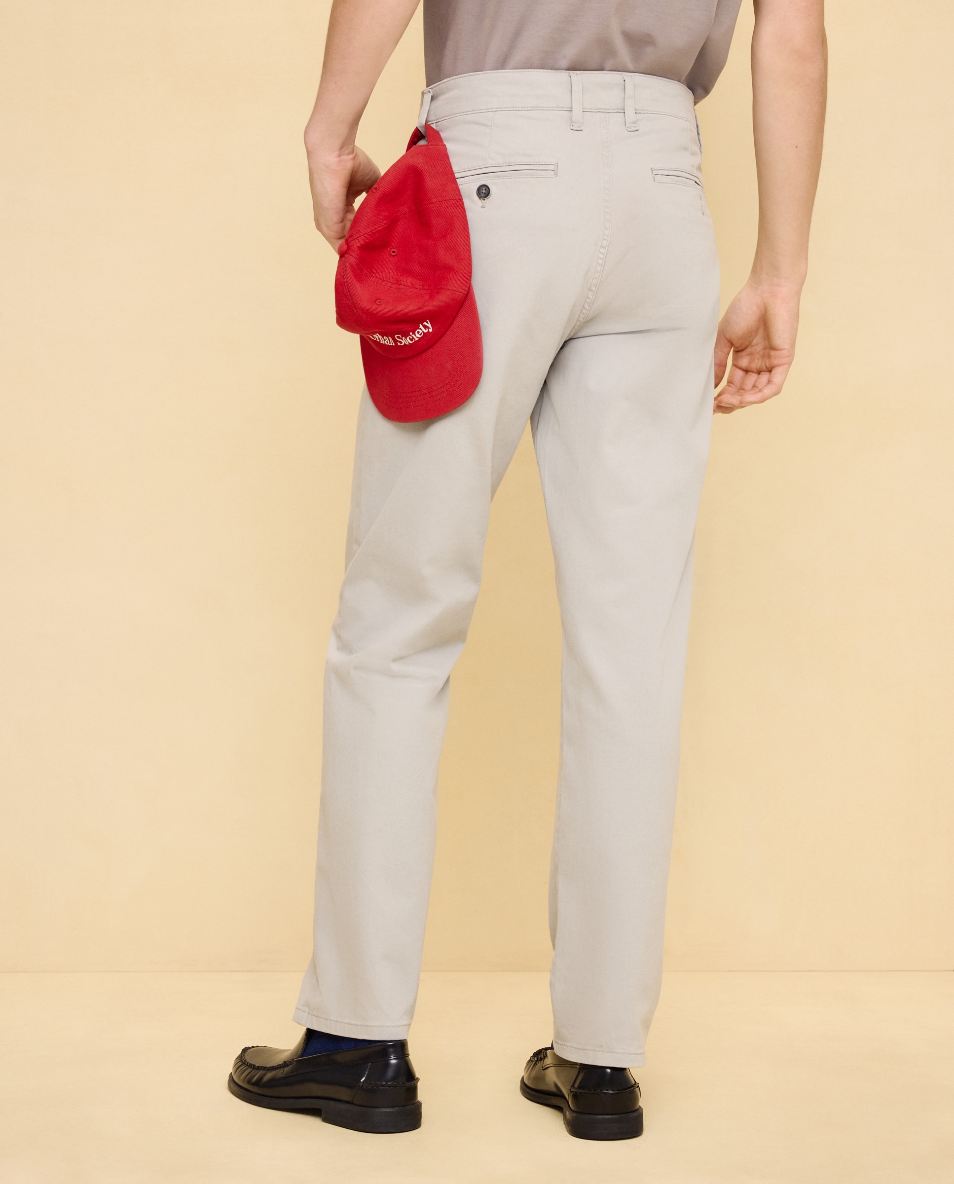 Imagen 3 de Chino de hombre stretch straight - Easy Wear - 830 Antracita 830 Antracita