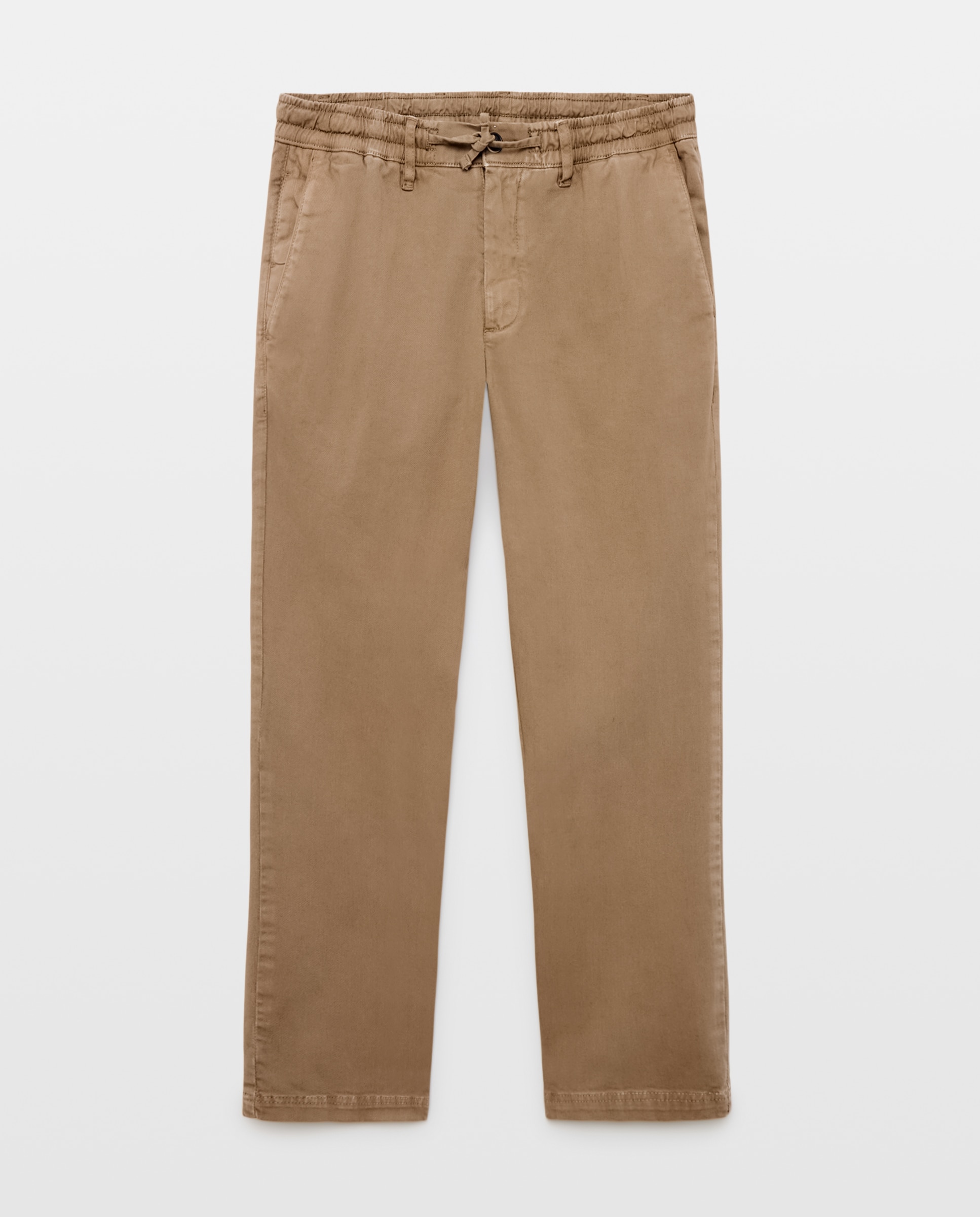 Imagen 4 de Chino gomas garment dye de hombre slim stretch - Easy Wear - Marrón Marrón