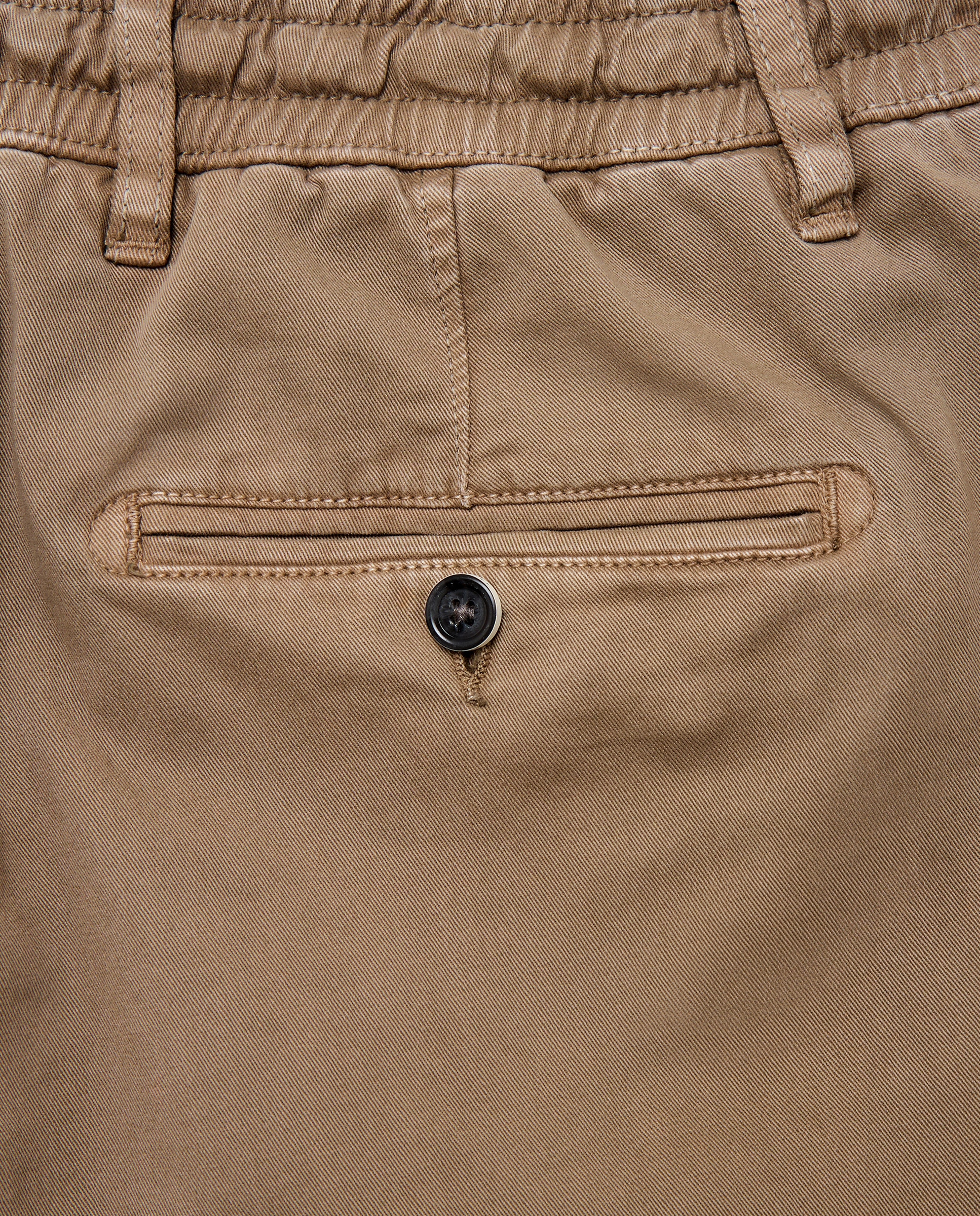 Imagen 5 de Chino gomas garment dye de hombre slim stretch - Easy Wear - Marrón Marrón