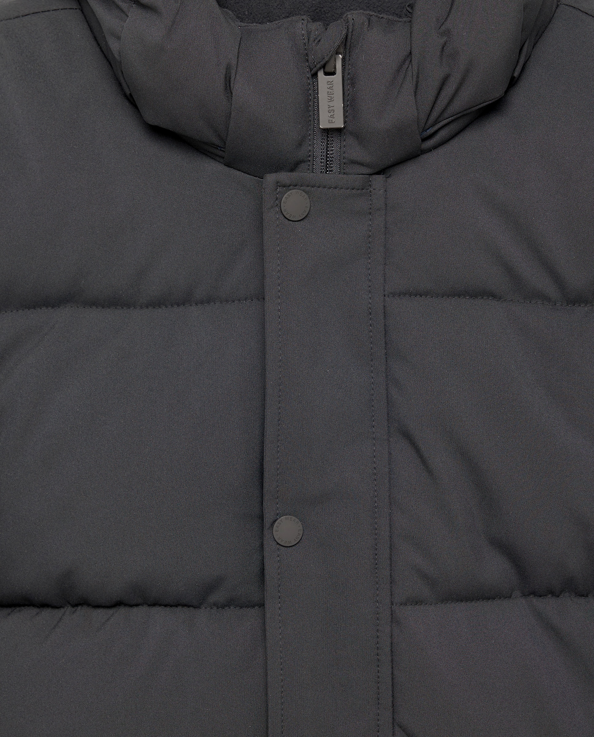 Cazadora tipo plumas grueso de hombre con capucha repelente al agua - Easy Wear - Negro Negro-5