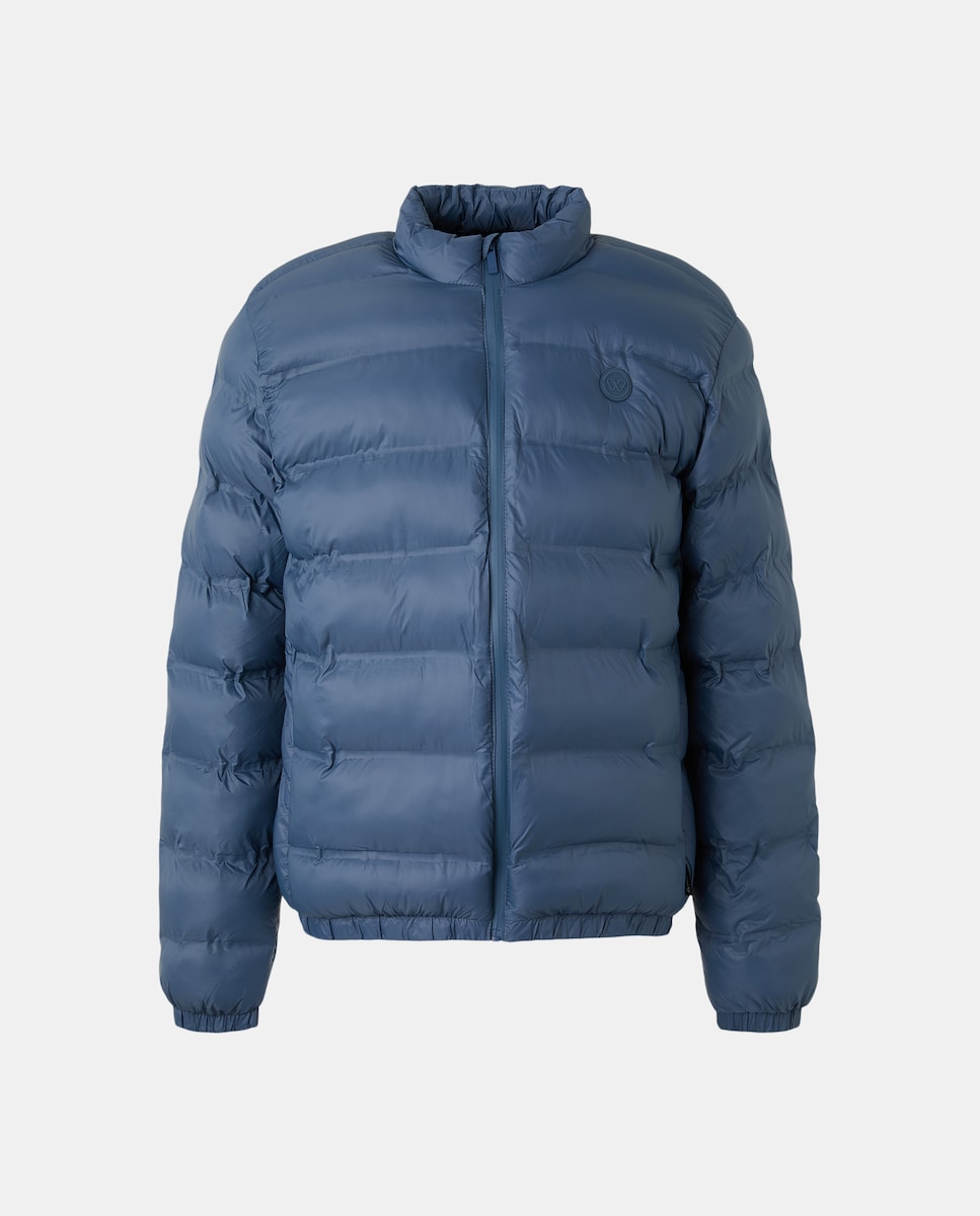 Blusão Acolchoado Ligeiro Repelente à Água 400 Azul-4