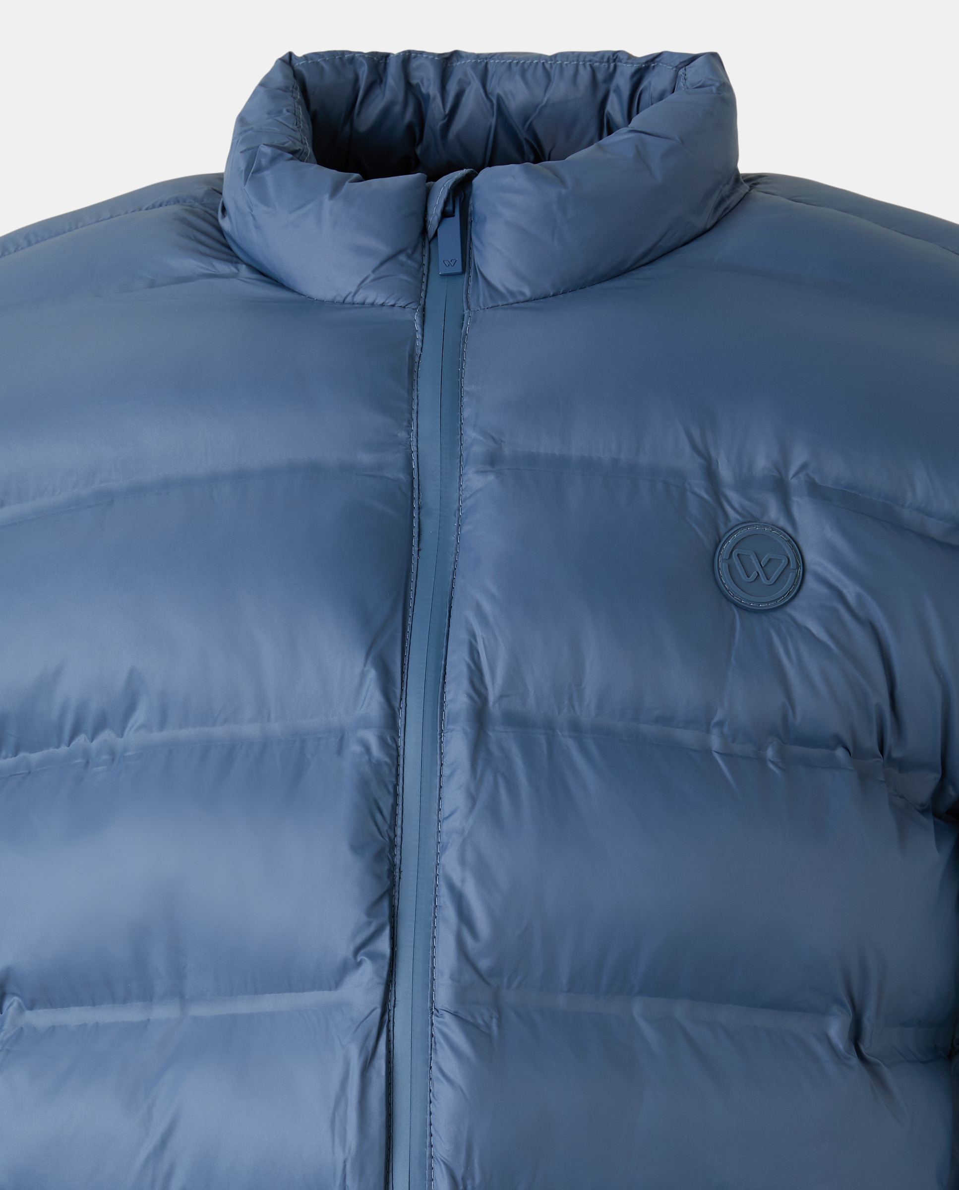 Blusão Acolchoado Ligeiro Repelente à Água 400 Azul-5