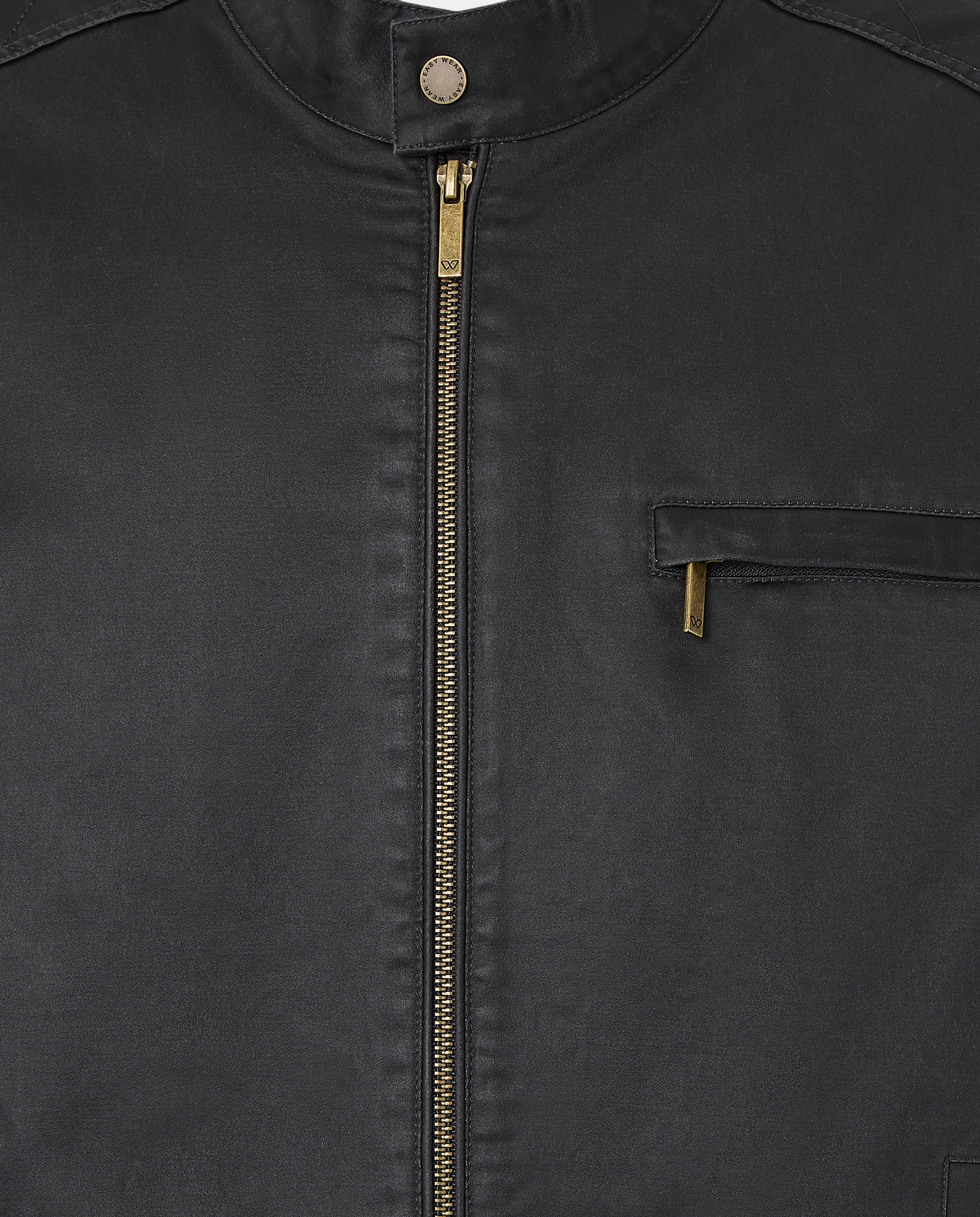 Blusão Biker Encerado 830 Antracite-6