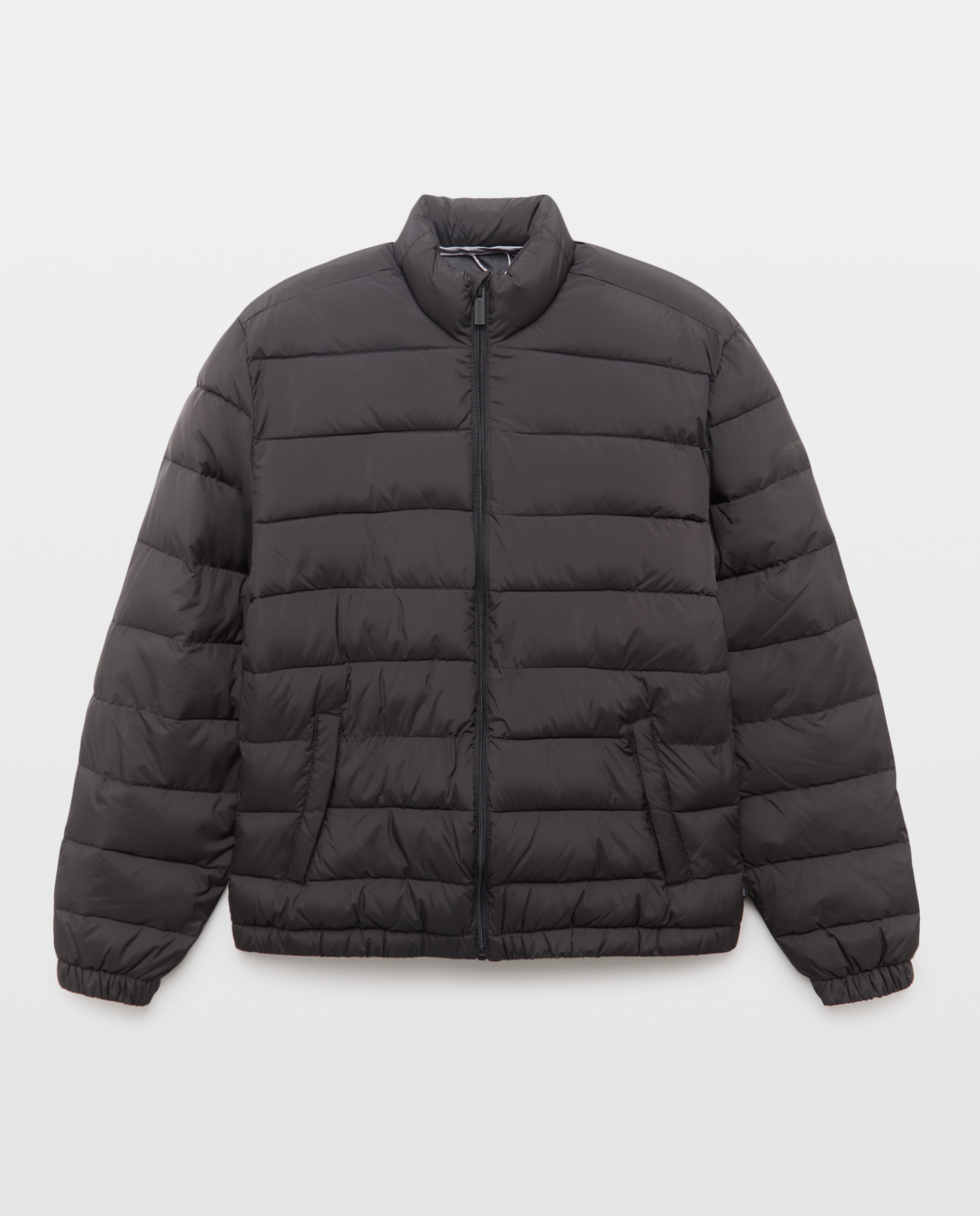 Plumífero acolchado ligero repelente al agua de hombre - Easy Wear - Negro Negro-4