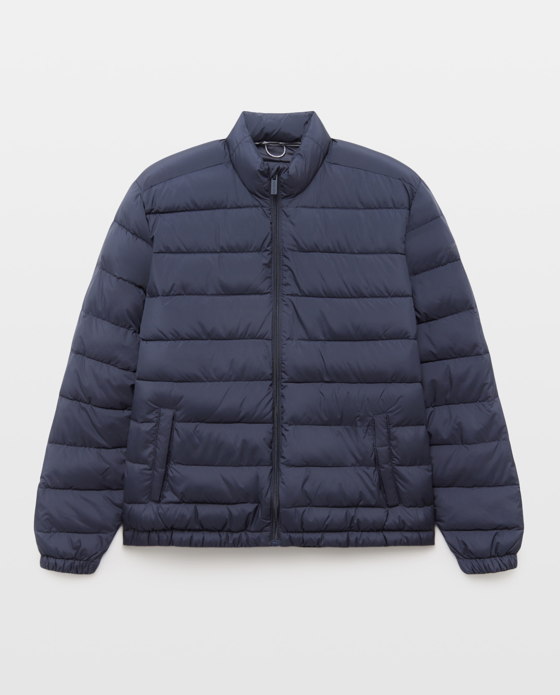 Plumífero acolchado ligero repelente al agua de hombre - Easy Wear - Azul marino Azul marino-4