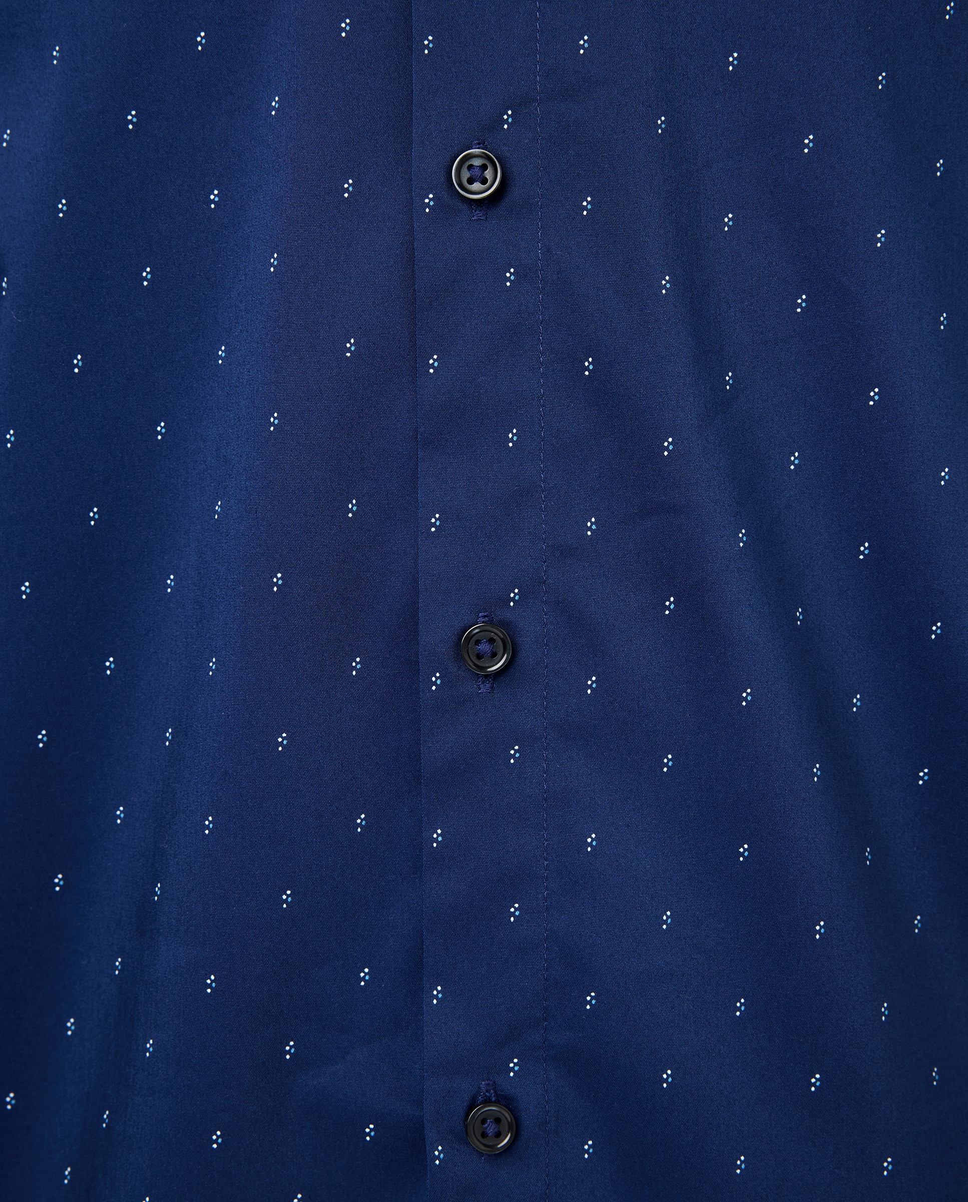 Camisa Elástica com Formas Geométricas Azul-marinho-6