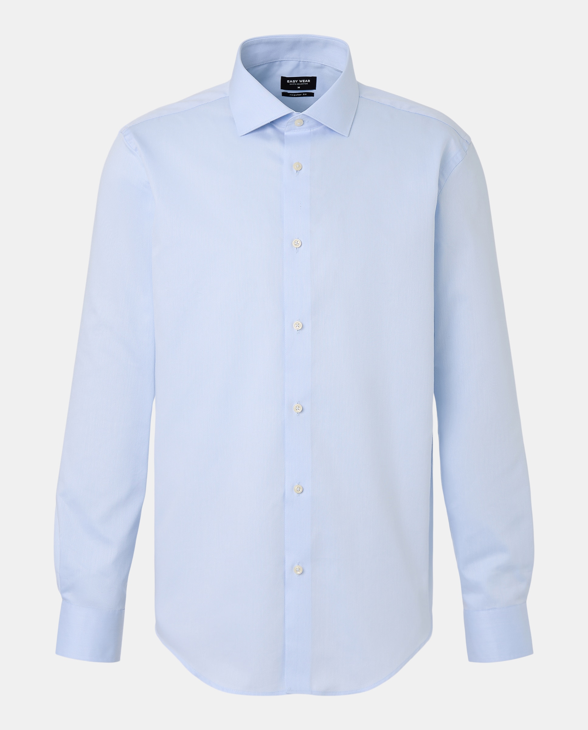 Camisa Clássica com Estrutura Coolmax 410 Azul Claro-5