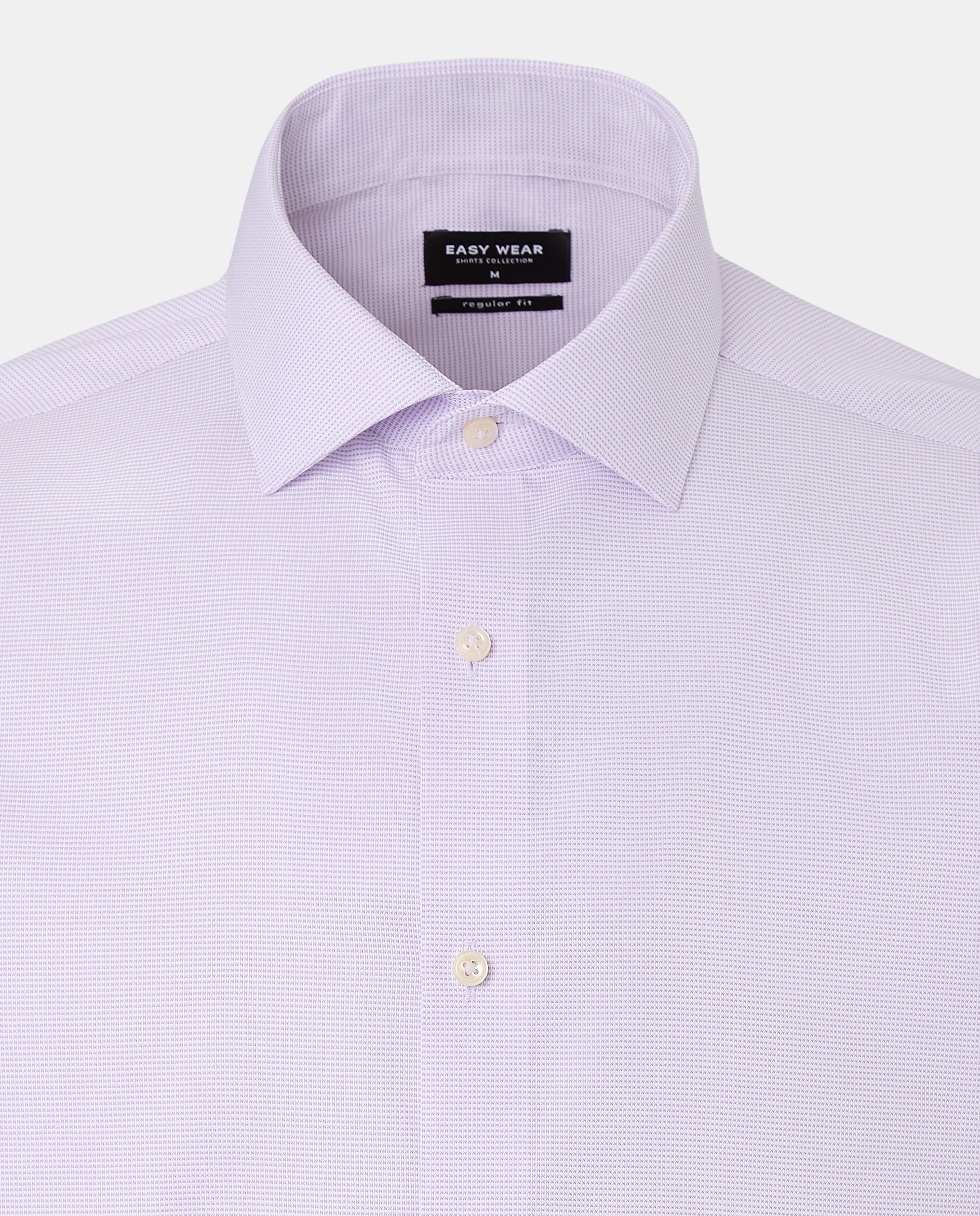 Camisa Clássica com Estrutura Coolmax 284 Lilás-6