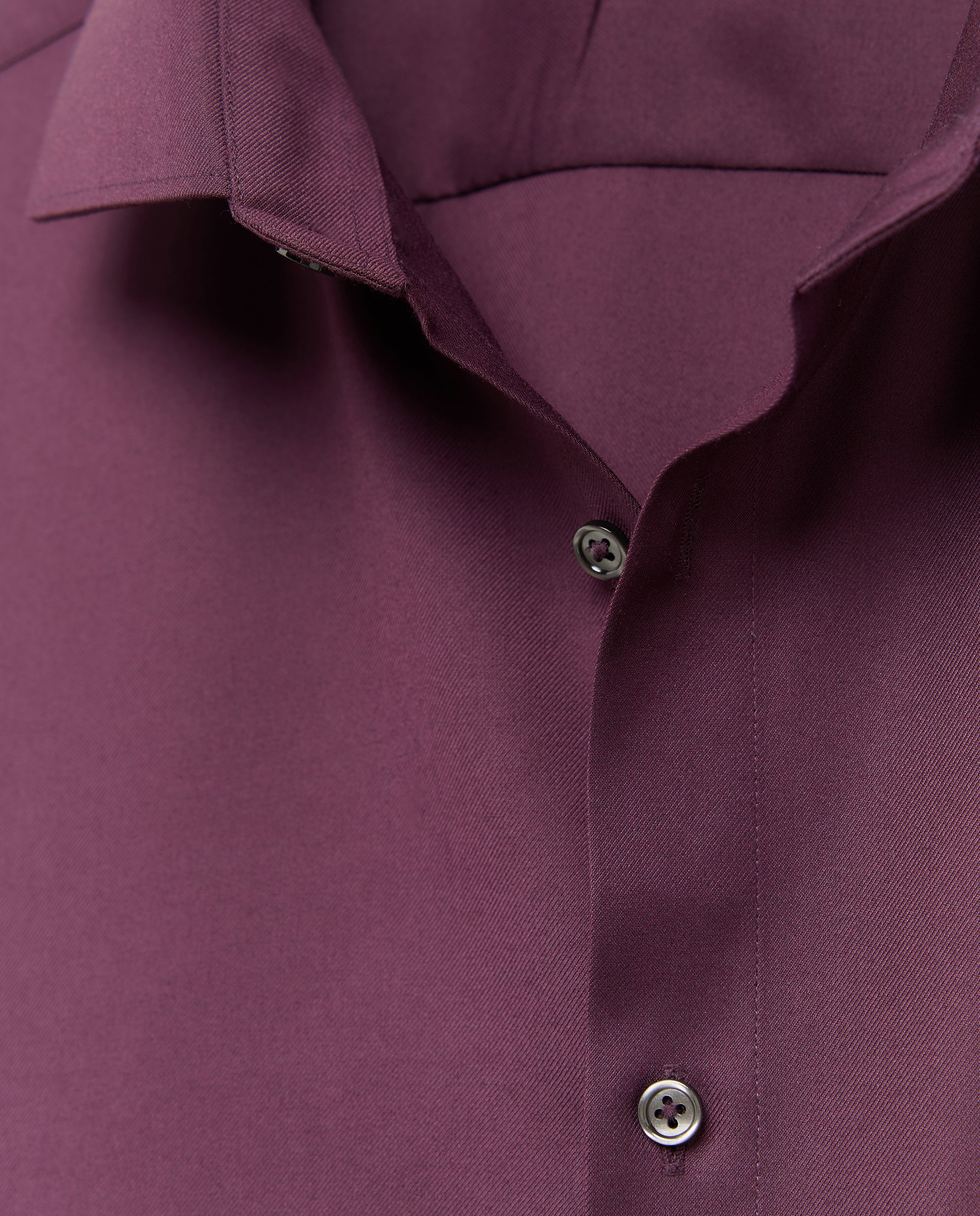 Camisa para hombre manga larga lisa - Easy Wear - Burdeos Burdeos-5