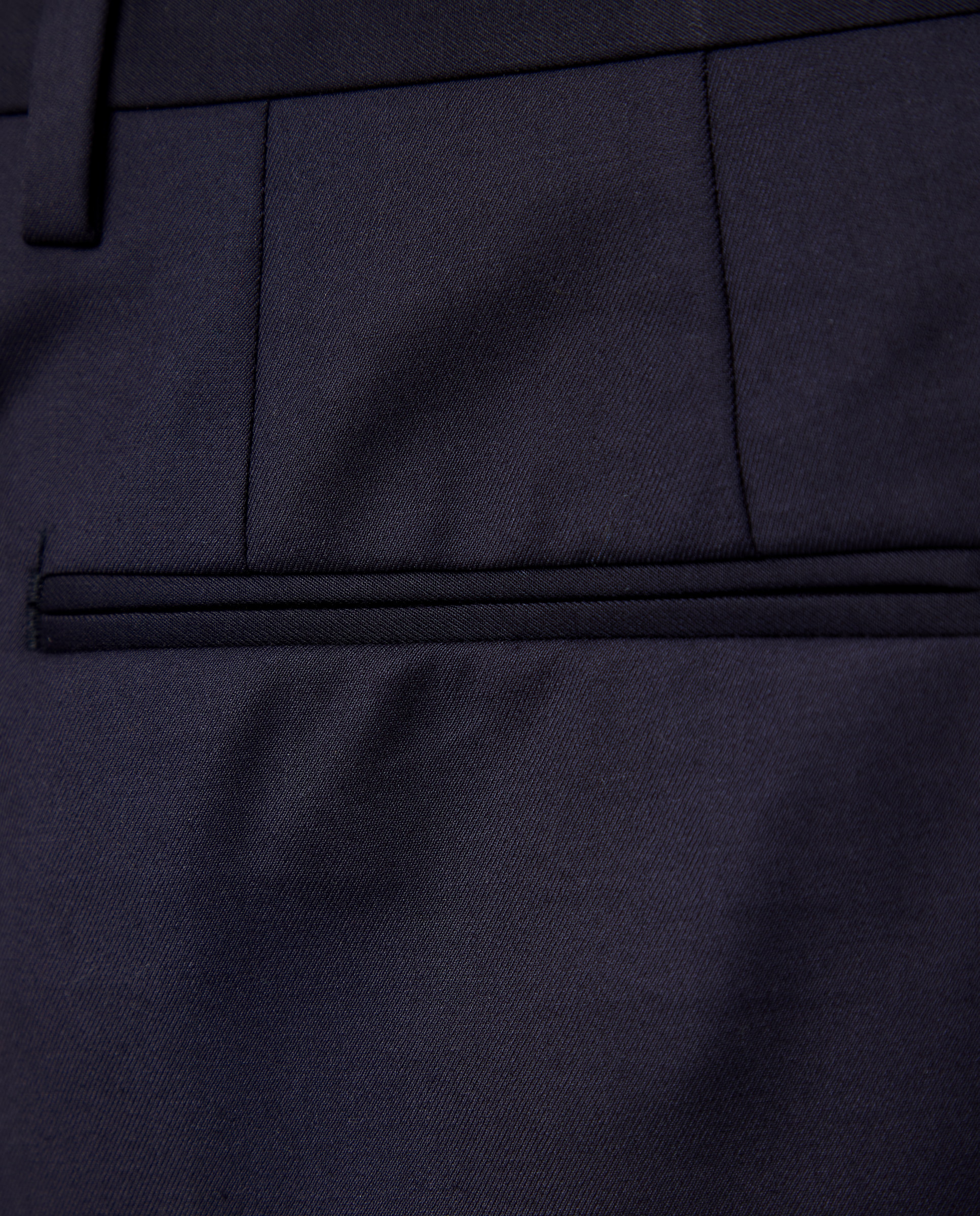 Pantalón de traje para hombre lisa - Easy Wear - Azul marino Azul marino-5