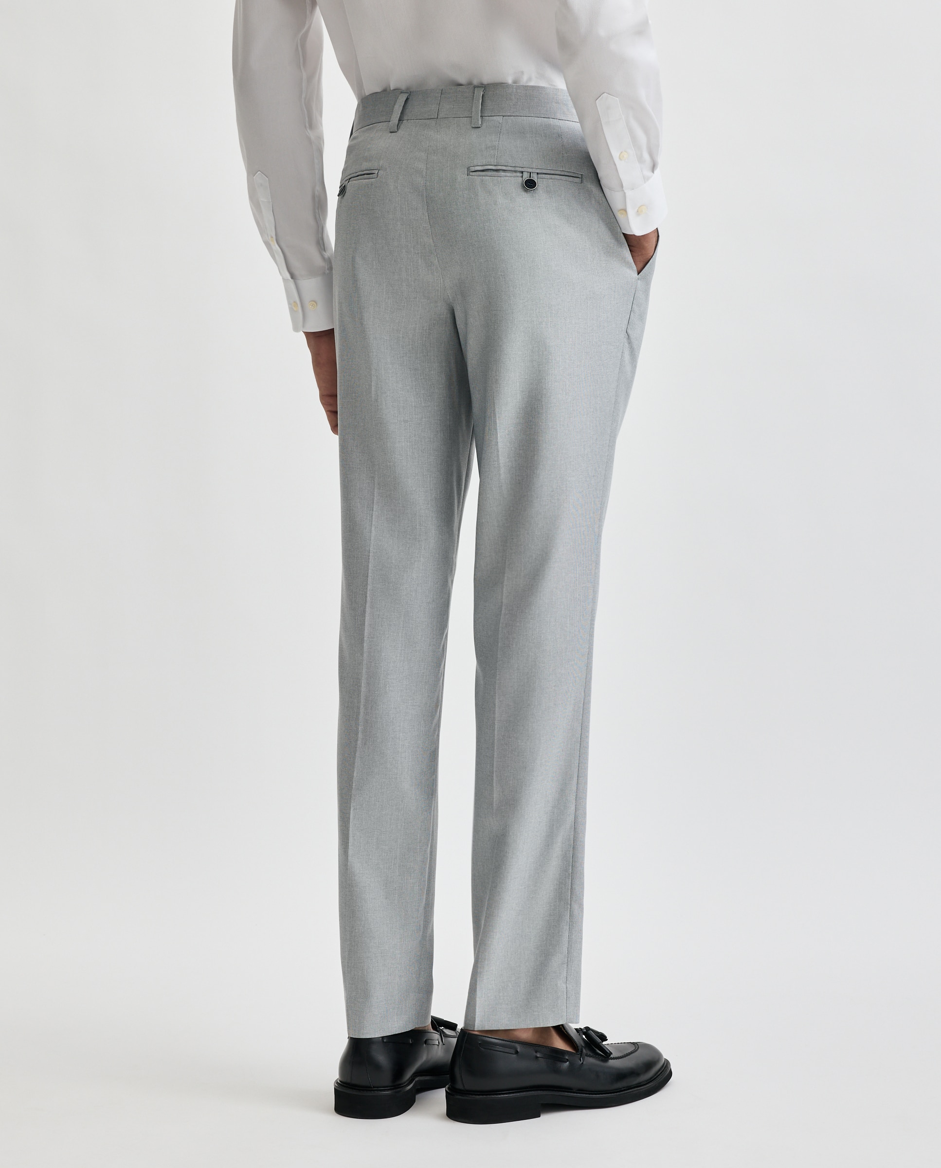 Pantalón de traje para hombre cuadrille - Easy Wear - Gris claro Gris claro-3