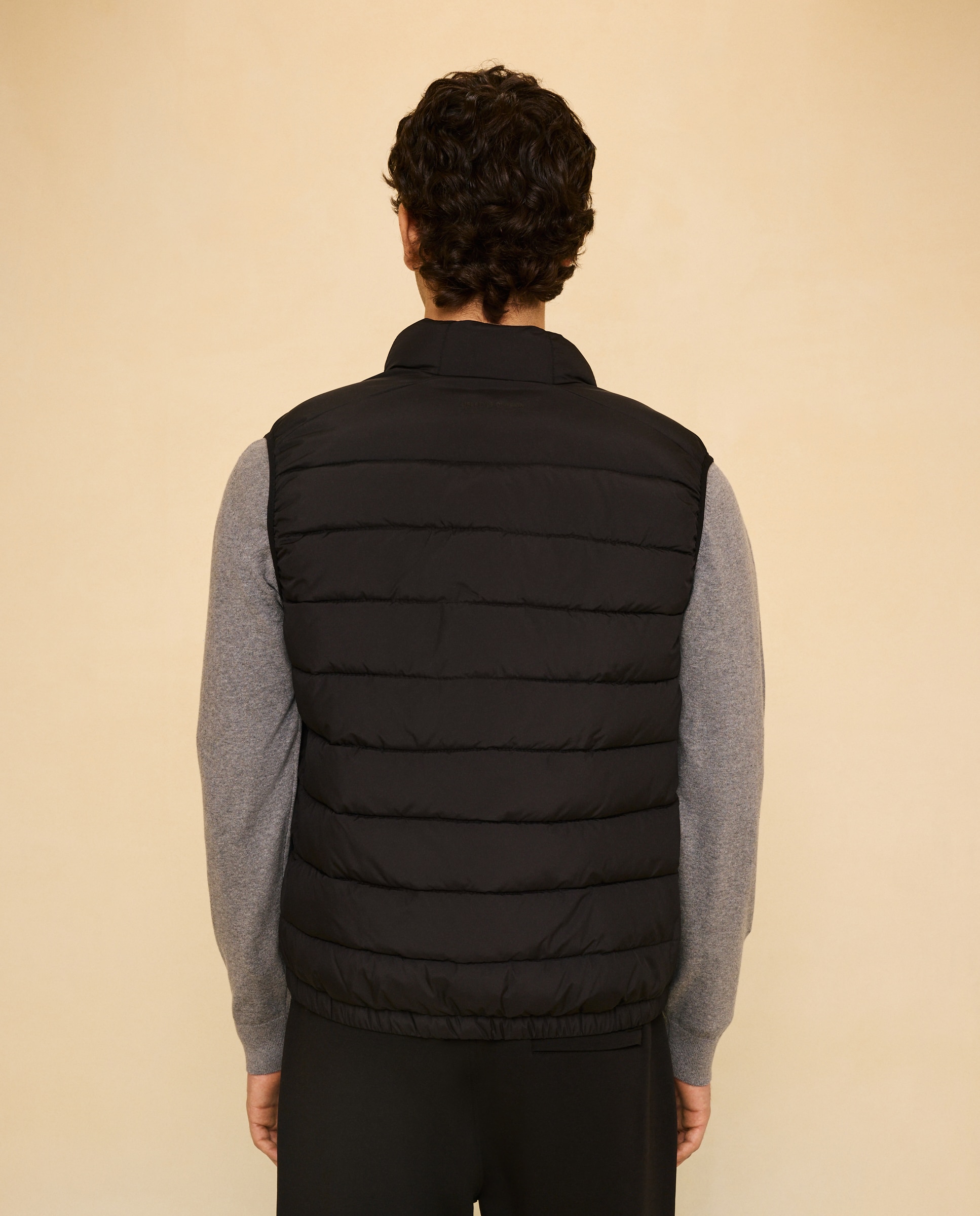 Chaleco acolchado ligero repelente al agua de hombre - Easy Wear - Negro Negro-3