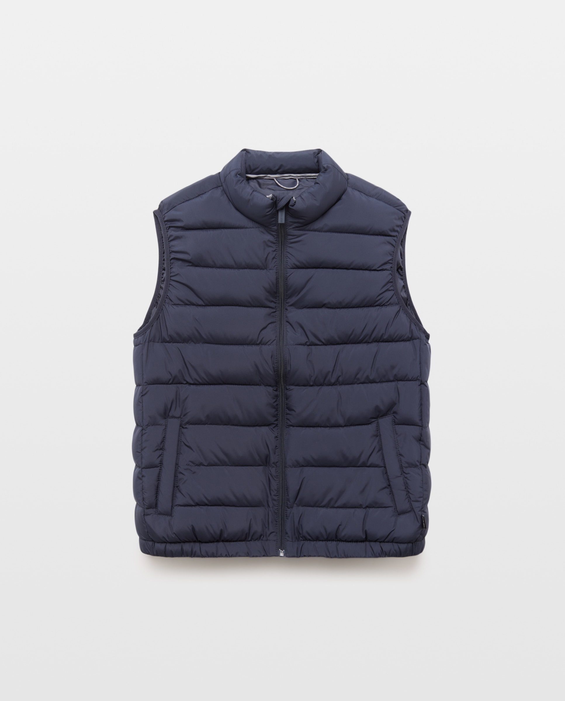 Chaleco acolchado ligero repelente al agua de hombre - Easy Wear - Azul marino Azul marino-4