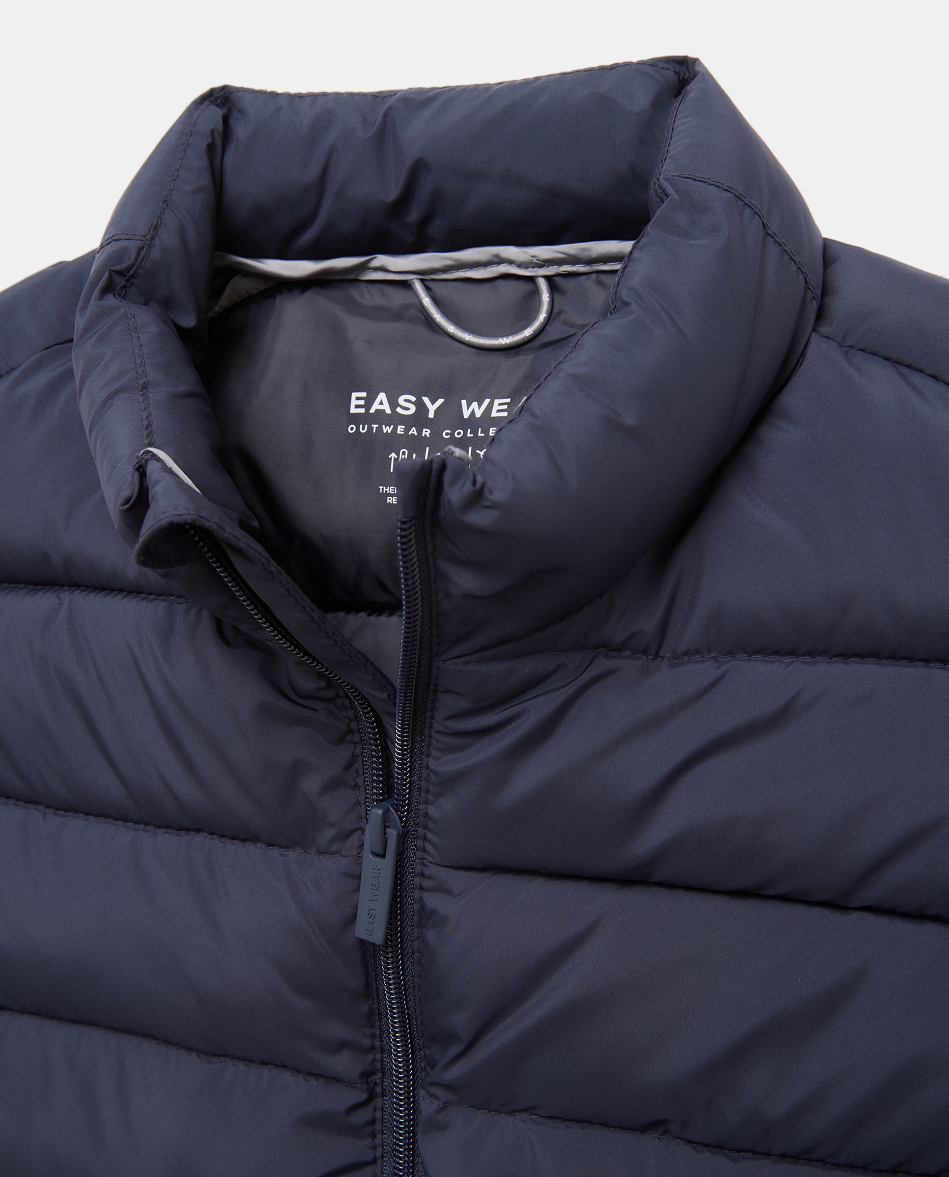 Chaleco acolchado ligero repelente al agua de hombre - Easy Wear - Azul marino Azul marino-5