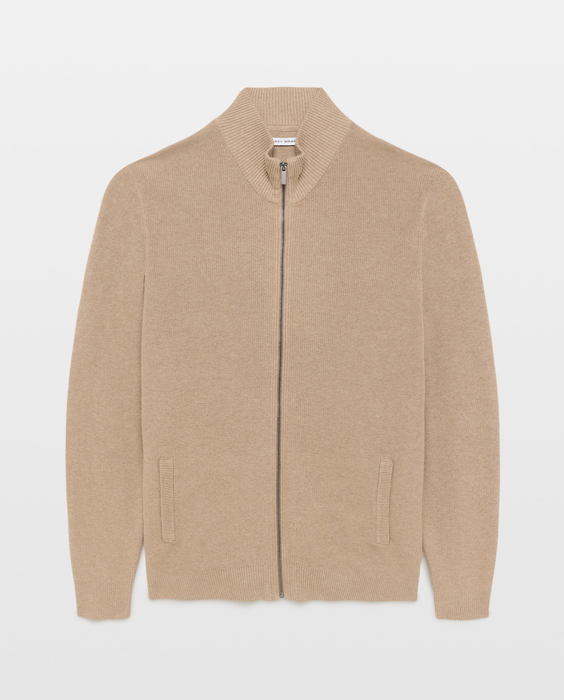 Cárdigan de cremallera de hombre - Easy Wear - 120 Crudo 120 Crudo-4