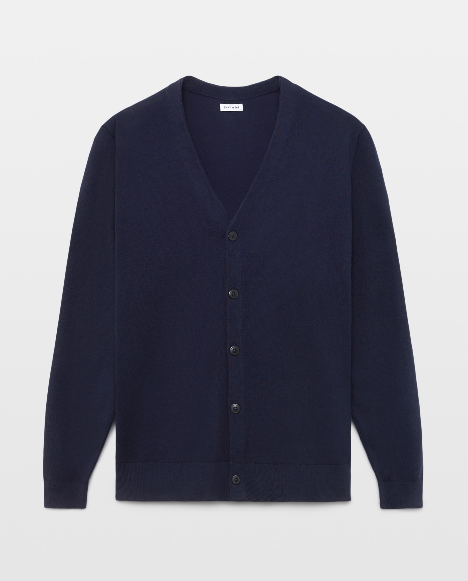Cárdigan de botones de hombre - Easy Wear - Azul marino Azul marino-4