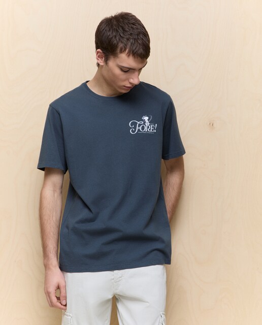 Imagen 0 de Camiseta de hombre de manga corta de Snoopy