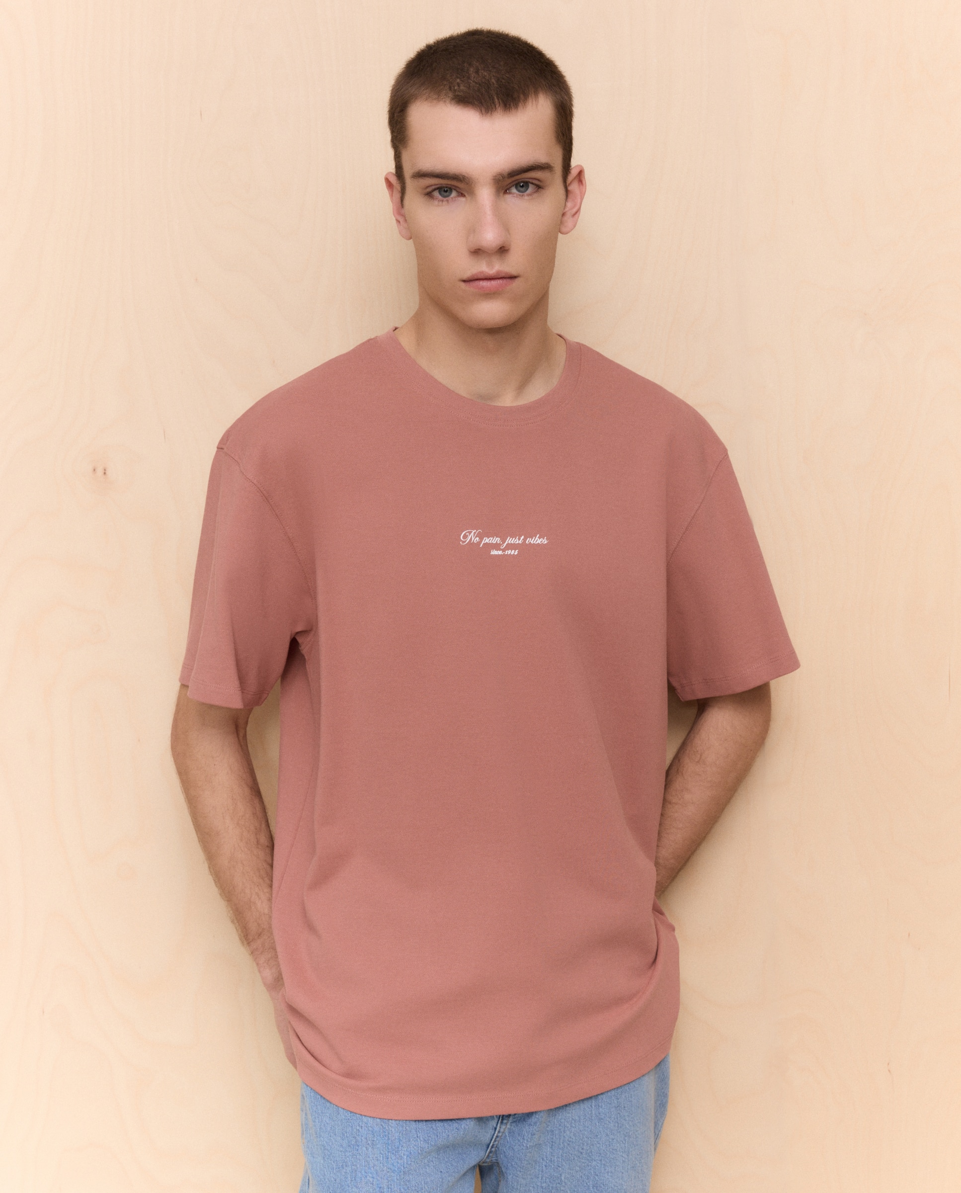 Camiseta manga corta de hombre - Easy Wear - 200 Rosa 200 Rosa-2