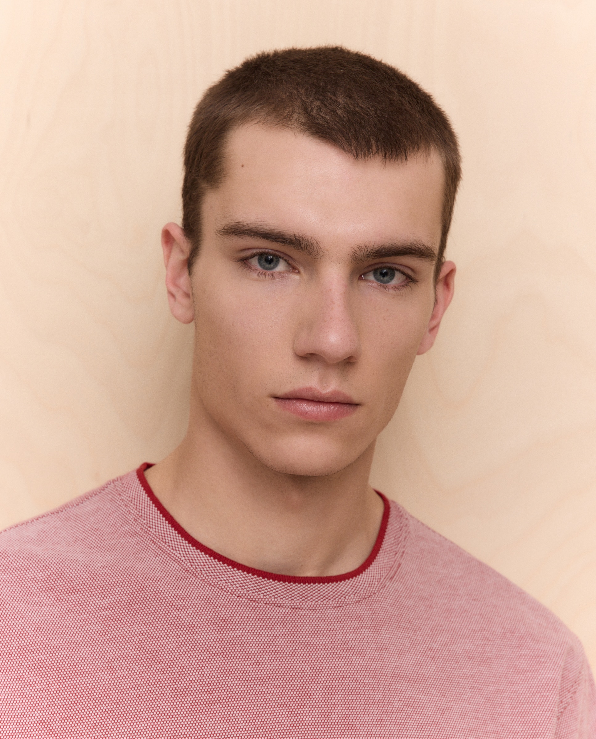 T-shirt de homem 600 Vermelho-3