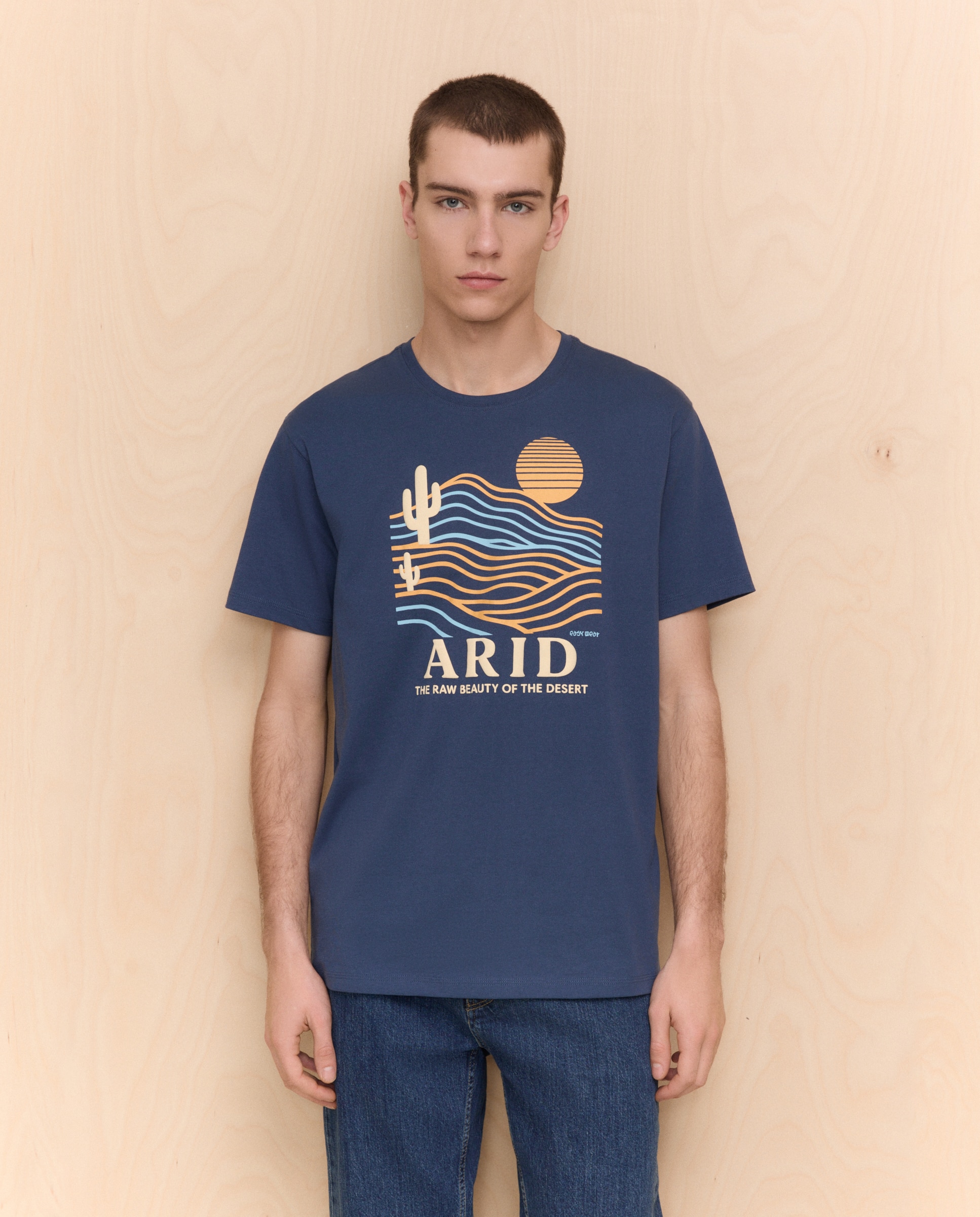 T-shirt com manga curta 471 Índigo-1