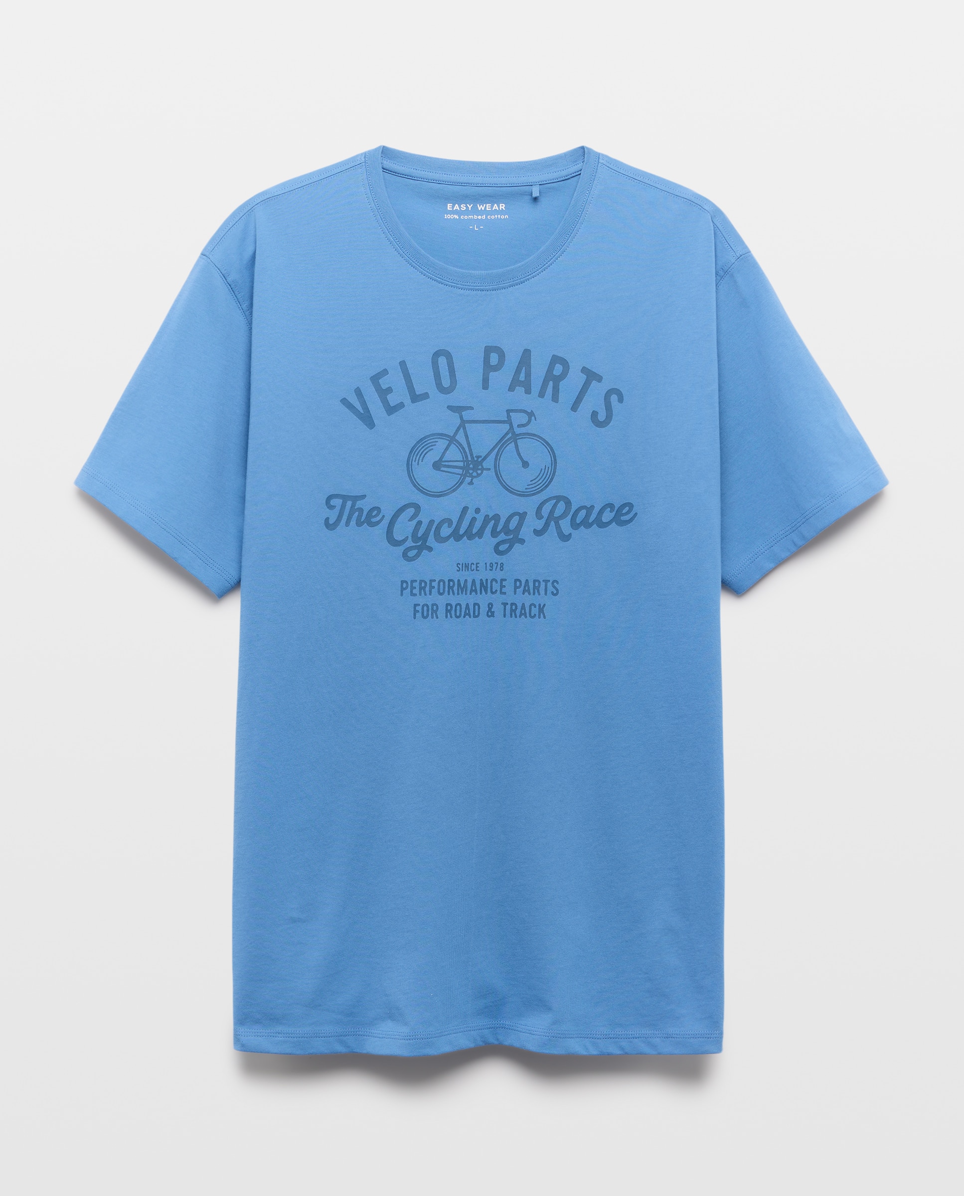 T-shirt com manga curta 440 Azulão-5