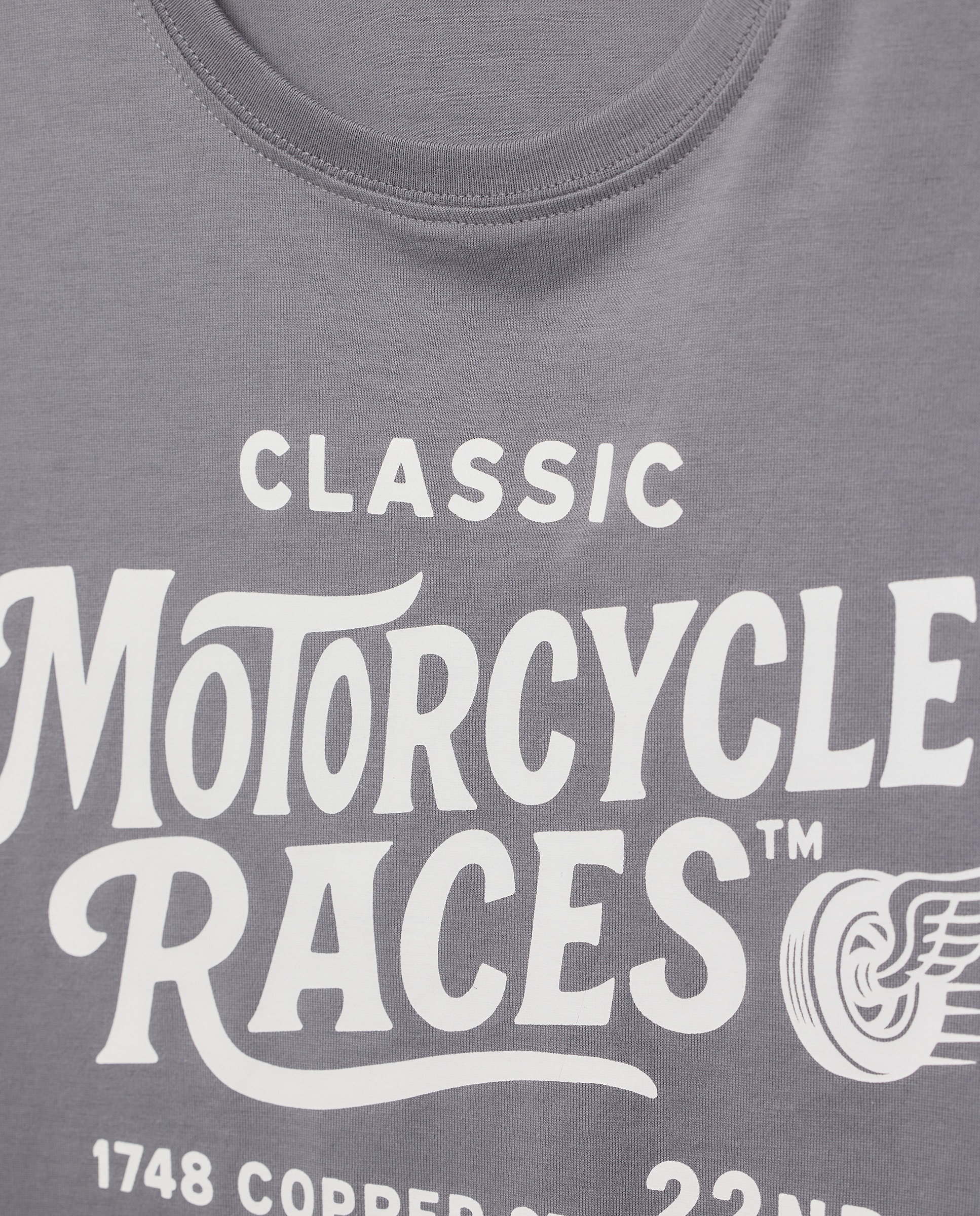 T-shirt com manga curta 830 Antracite-6