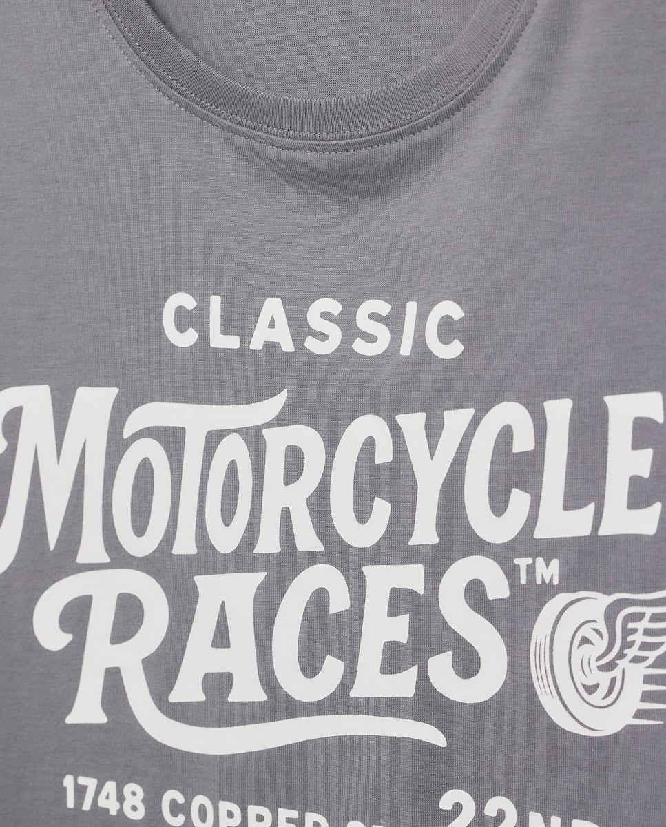 T-shirt com manga curta 830 Antracite-6