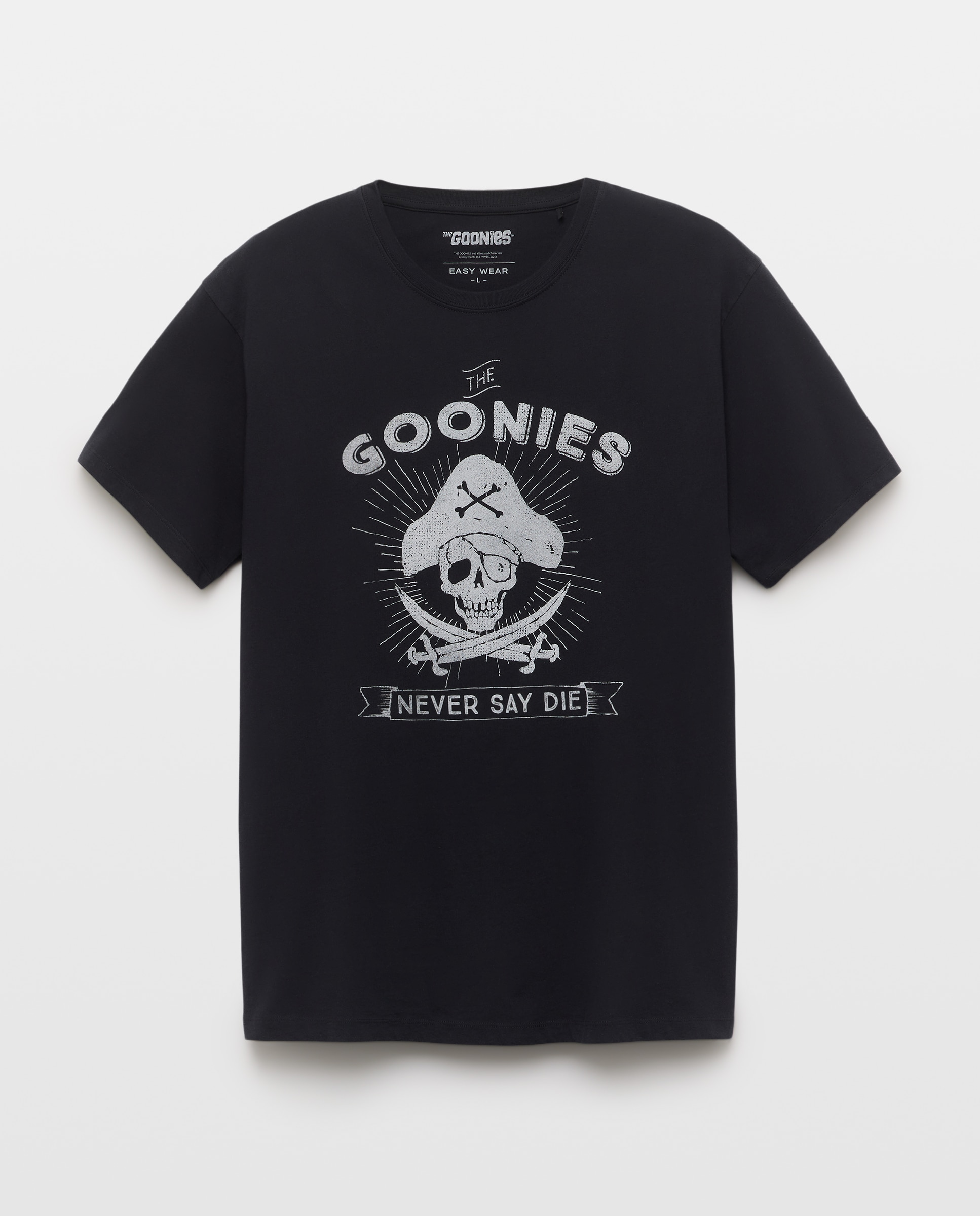 T-shirt Os Goonies de Manga Curta Preto-5