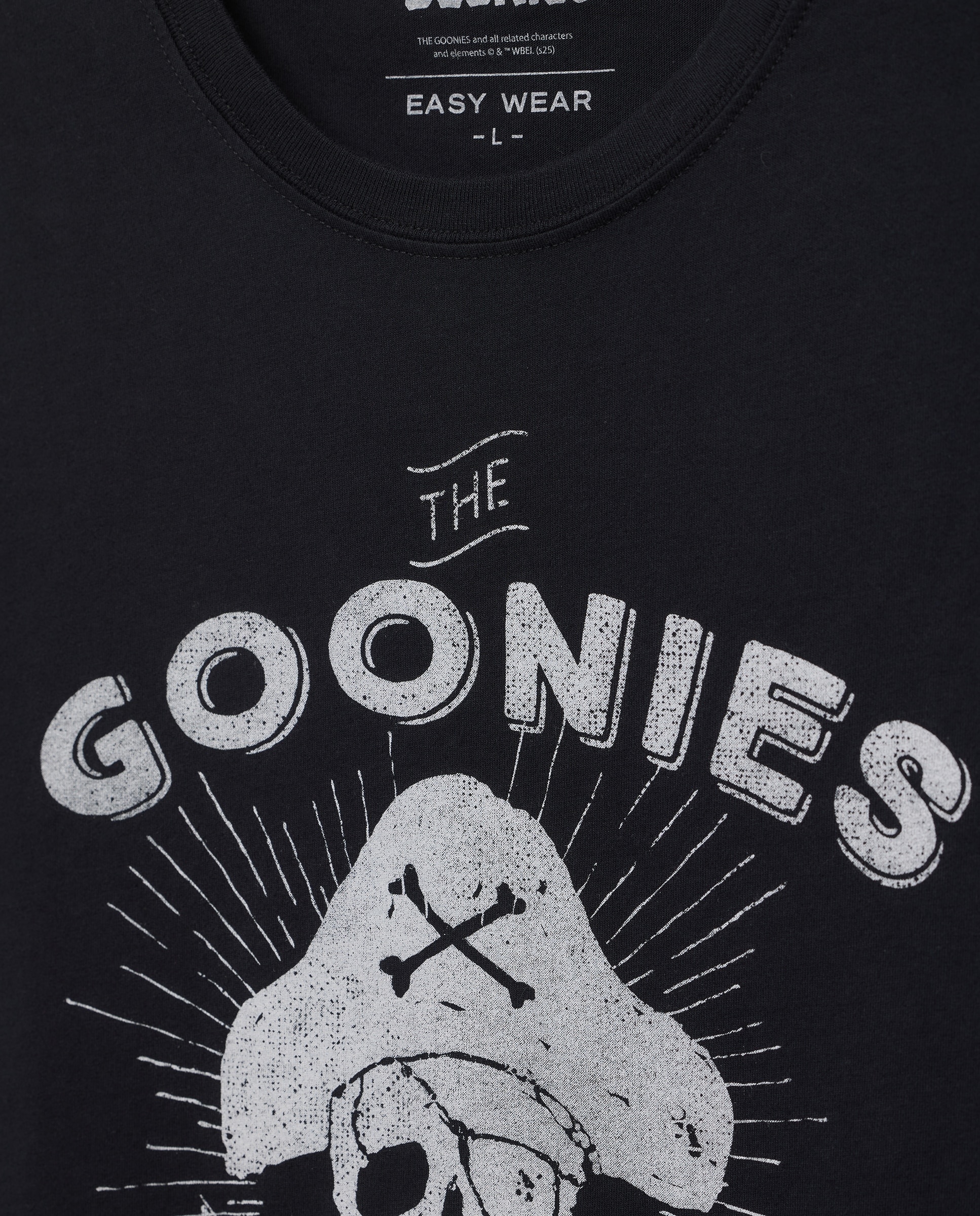 T-shirt Os Goonies de Manga Curta Preto-6