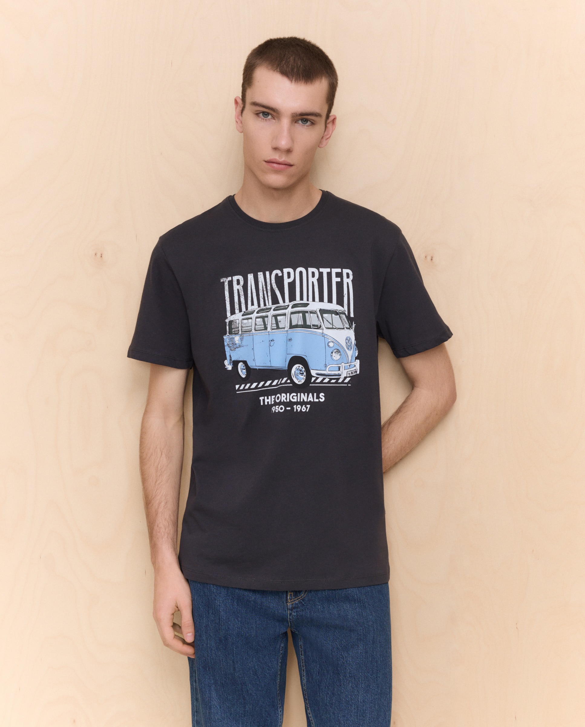 T-shirt Volkswagen 830 Antracite-4